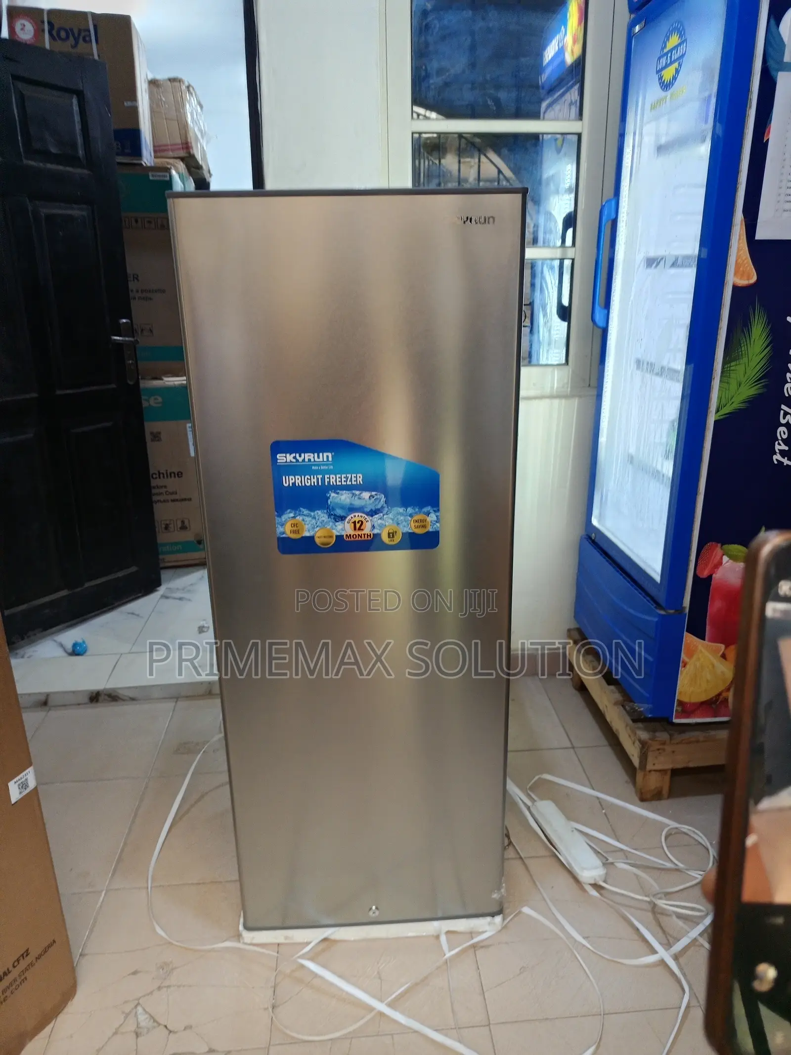 High-Efficiency Skyrun BDL-185h Upright Freezer for Home Business