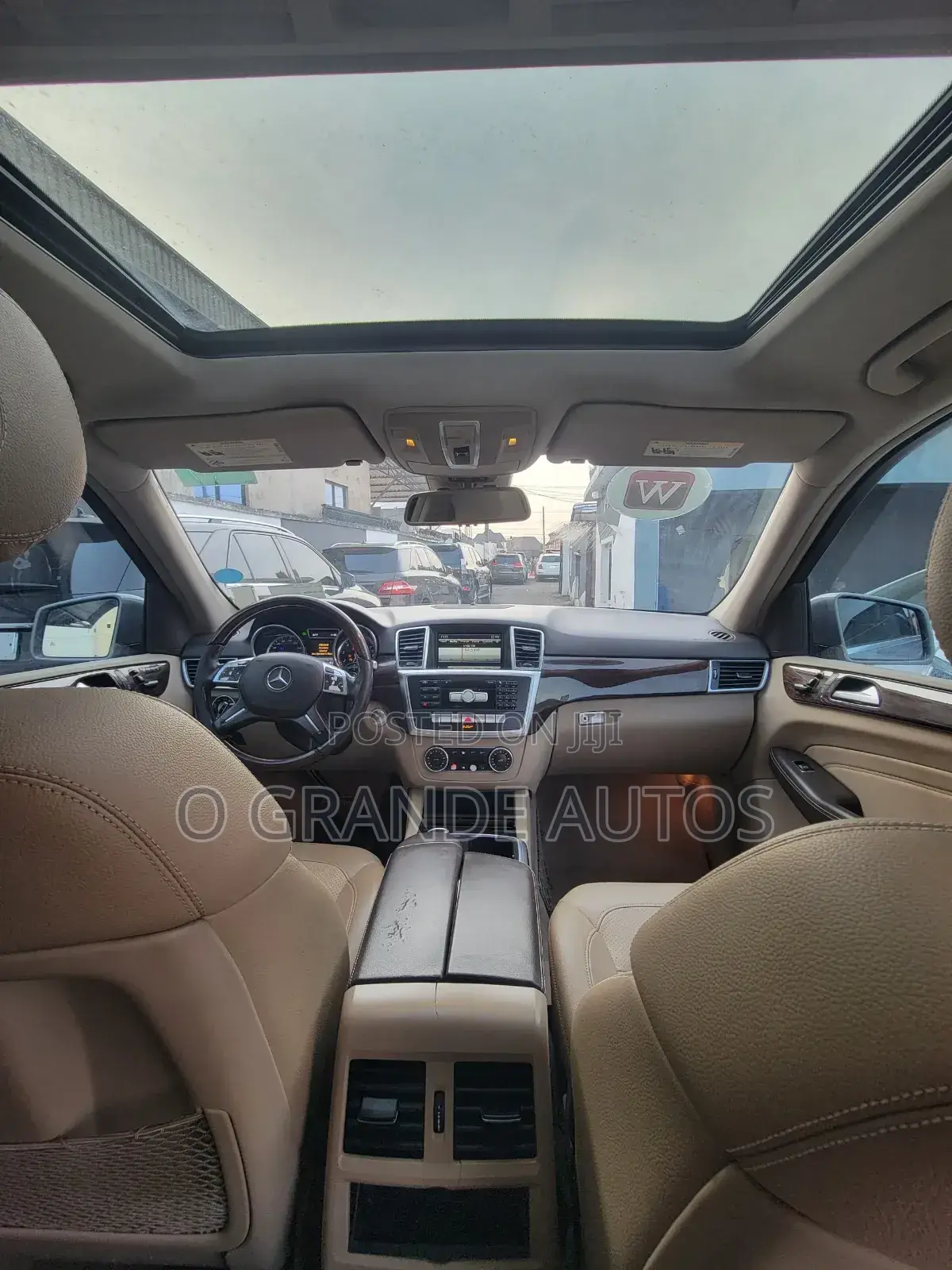 Mercedes-Benz M Class 2015 Silver