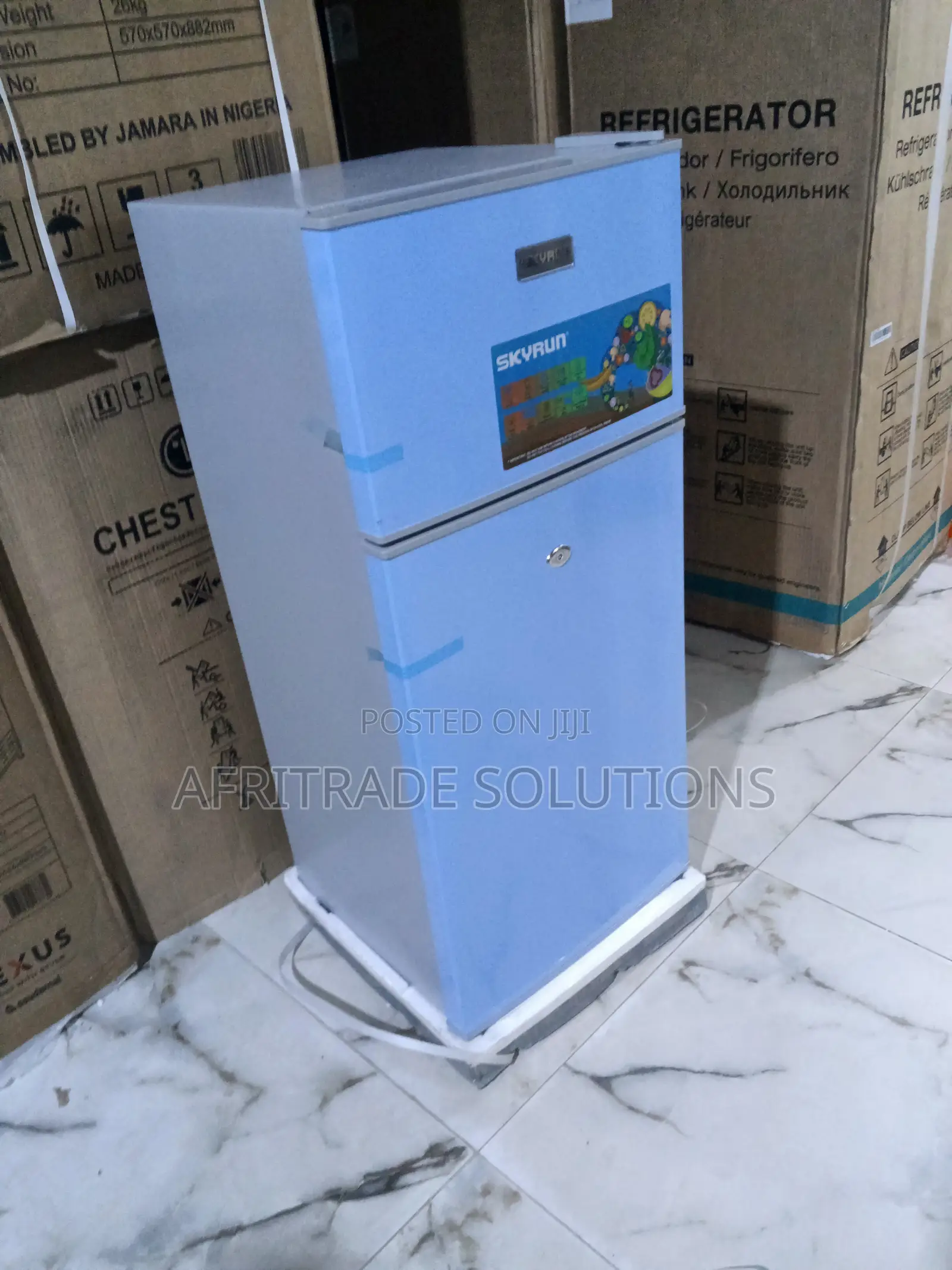 Skyrun 85l Refrigerator Bd108j Small Double Door Fridge