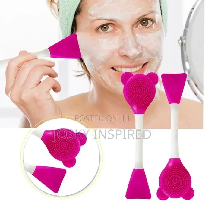 (3 Pcs) 2-in-1 Silicone Face Mask Exfoliating Brush(Double Headed