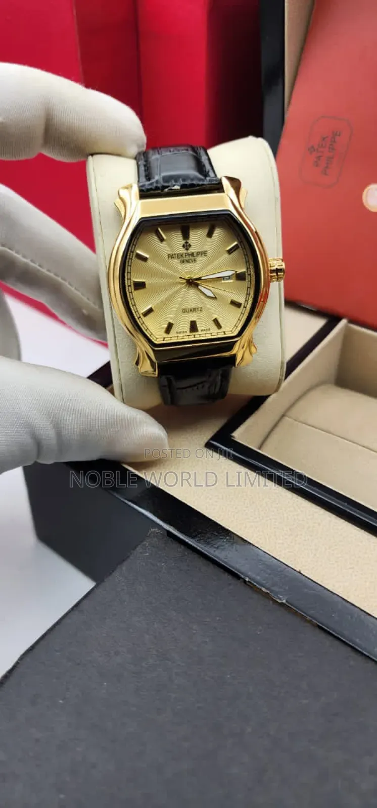 High Grade Leather Watch(Patek Phillip) Ogu 7h