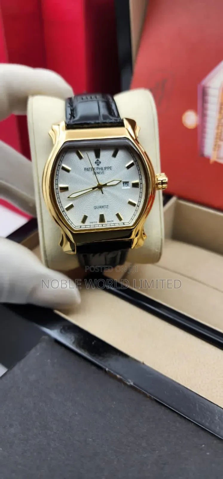 High Grade Leather Watch(Patek Phillip) Ogu 7h