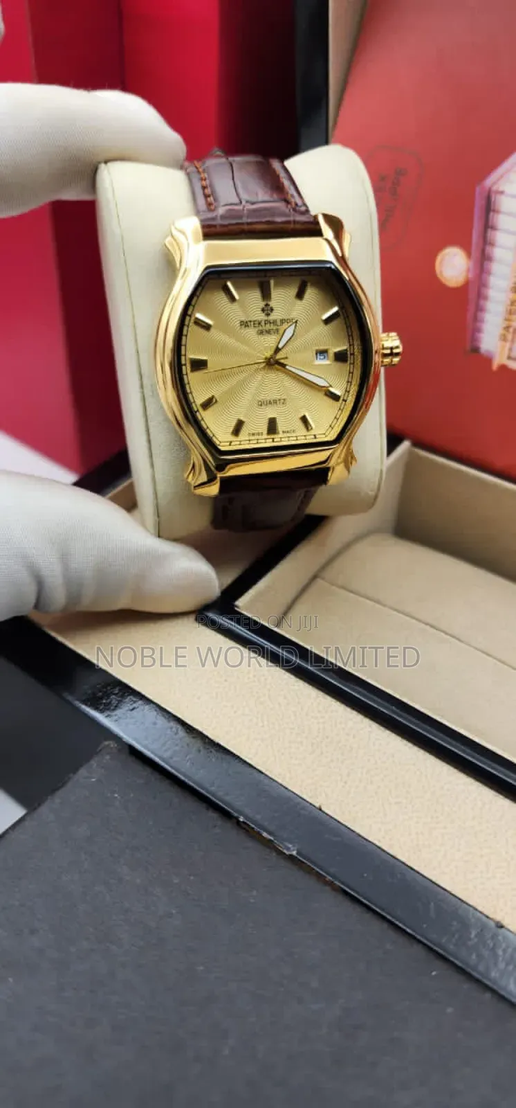 High Grade Leather Watch(Patek Phillip) Ogu 7h