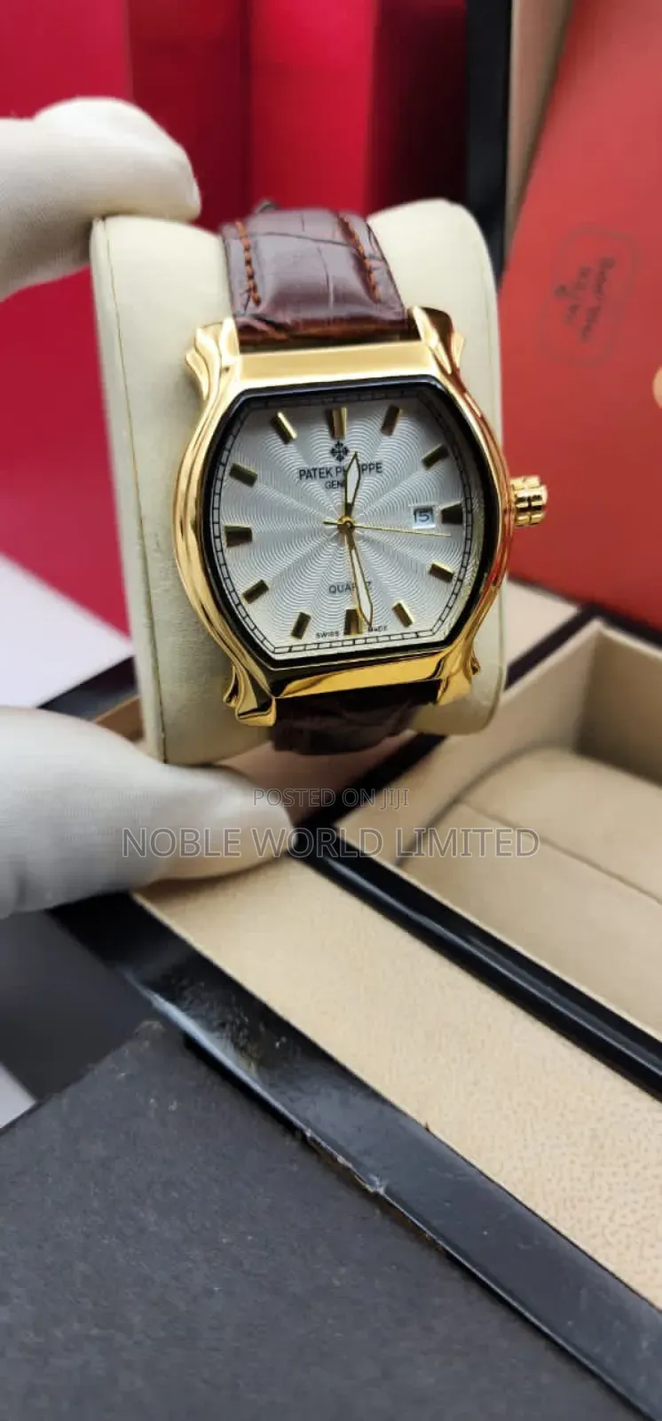 High Grade Leather Watch(Patek Phillip) Ogu 7h