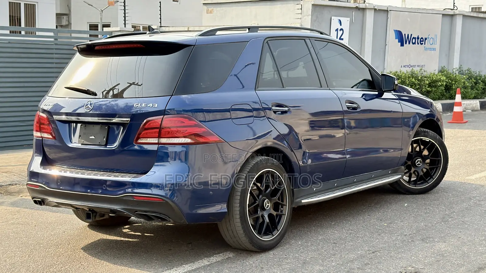 Mercedes-Benz GLE-Class AMG GLE 43 4MATIC 2017 Blue