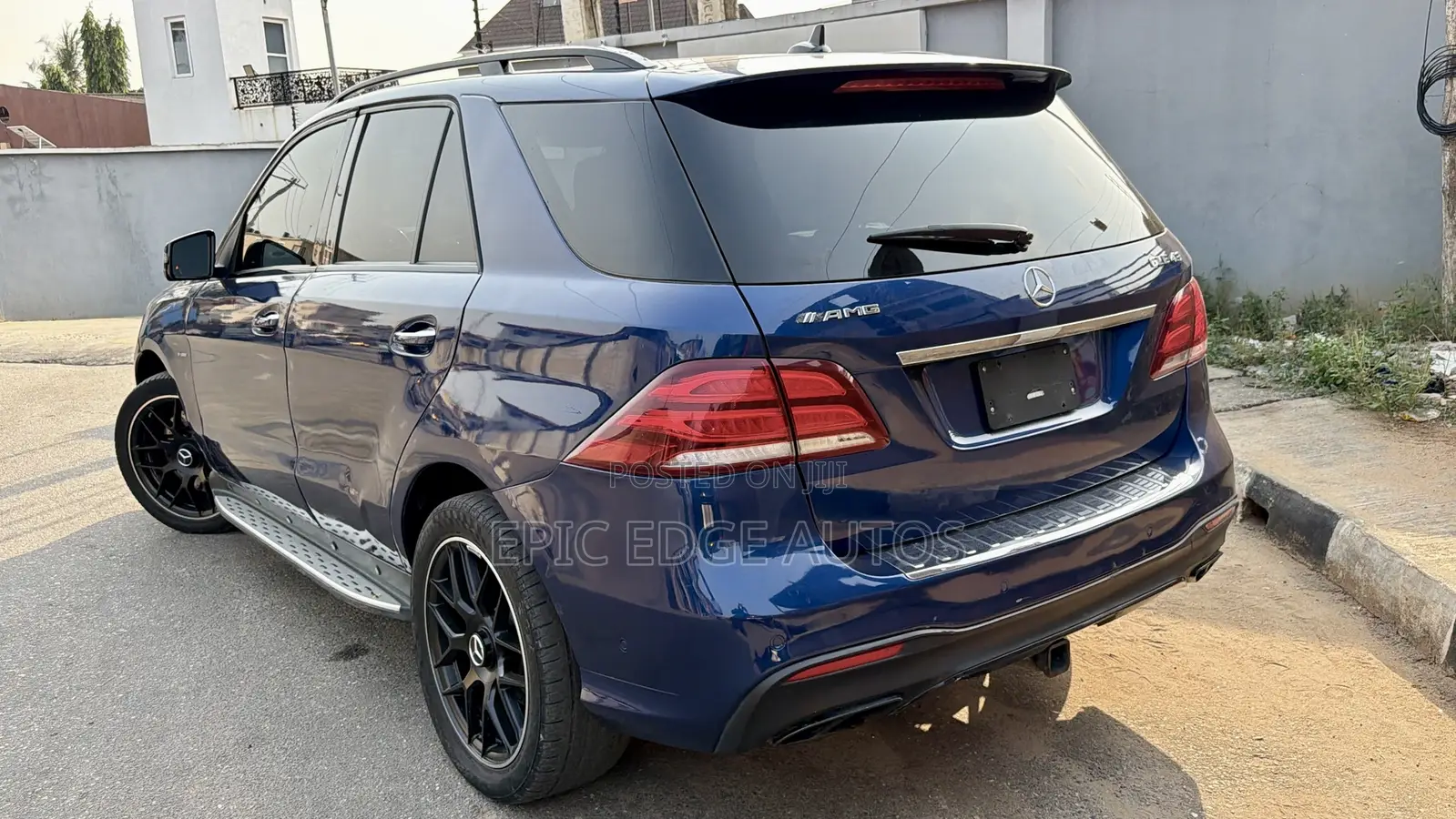 Mercedes-Benz GLE-Class AMG GLE 43 4MATIC 2017 Blue