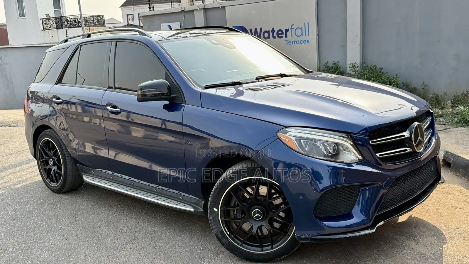 Mercedes-Benz GLE-Class AMG GLE 43 4MATIC 2017 Blue