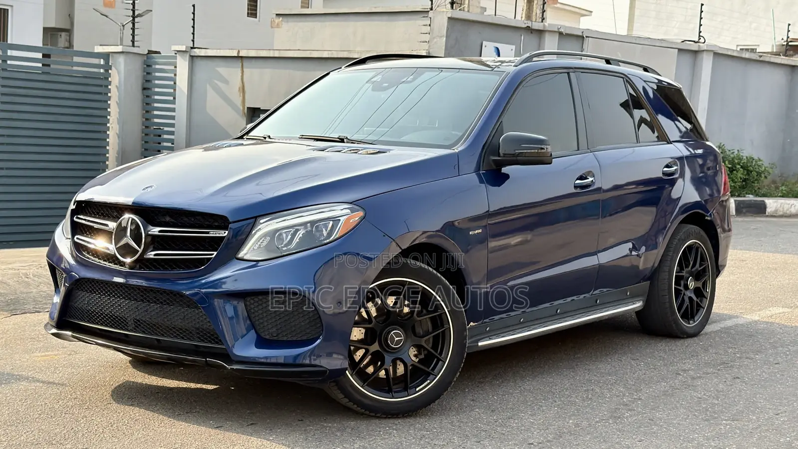 Mercedes-Benz GLE-Class AMG GLE 43 4MATIC 2017 Blue