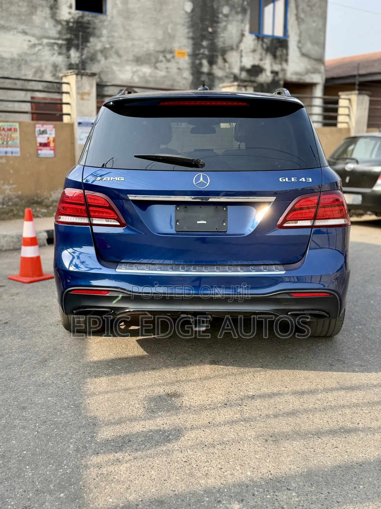Mercedes-Benz GLE-Class AMG GLE 43 4MATIC 2017 Blue