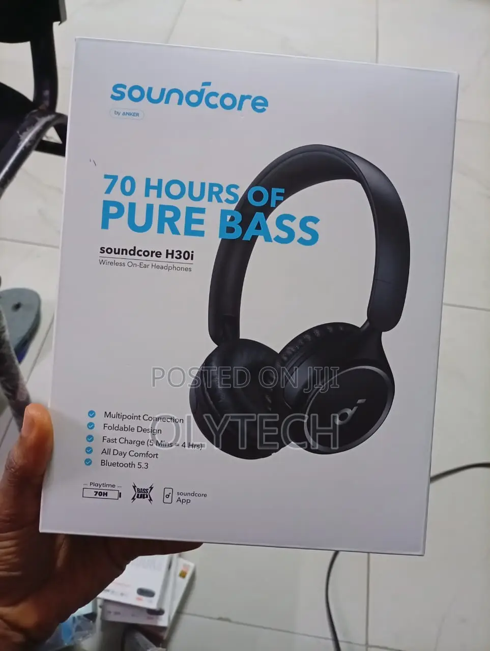 Soundcore H30i Wireless on-Ear Headphone
