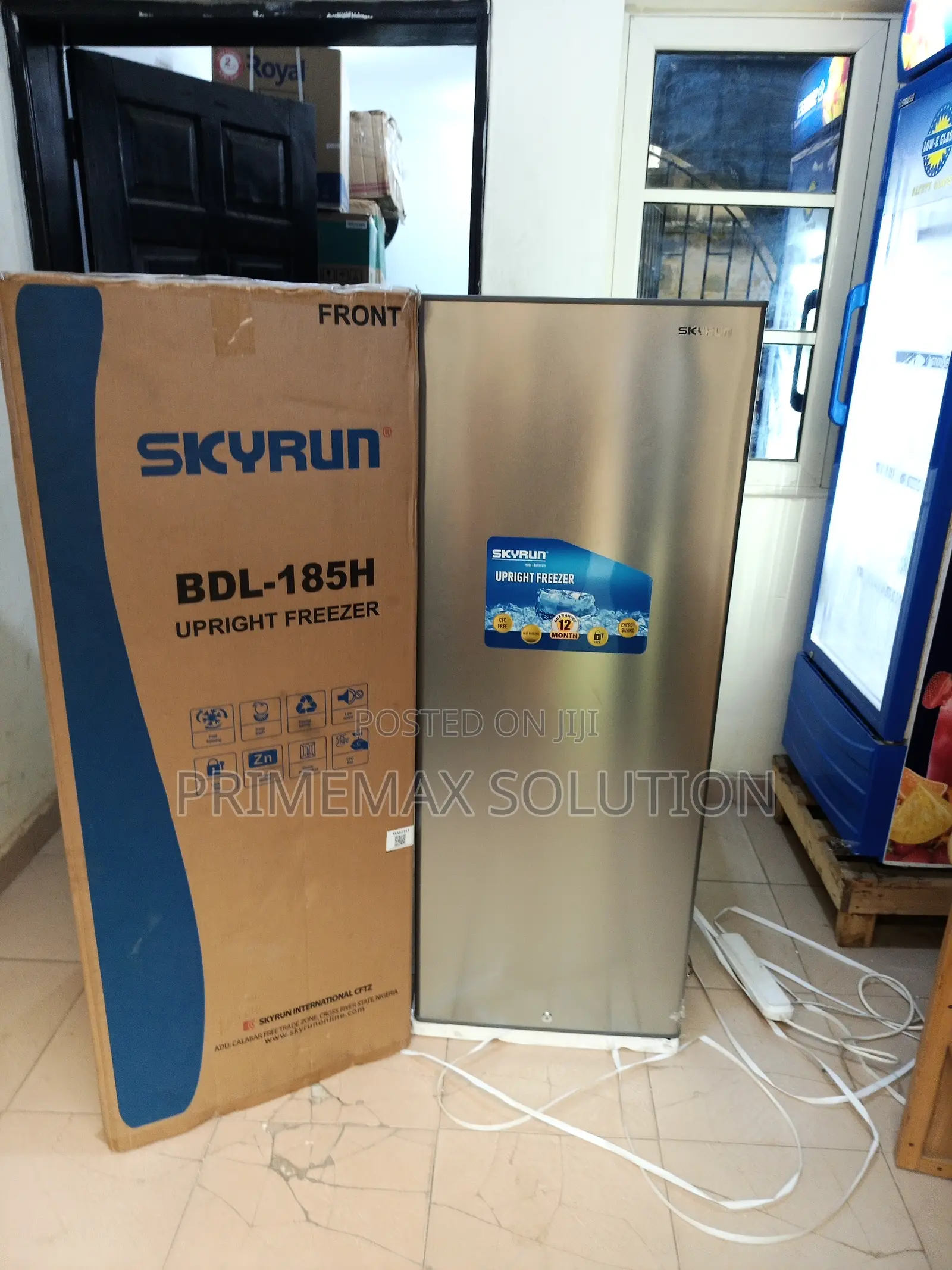 Buy Original Skyrun BDL-185h Upright Freezer Online in Nigeria