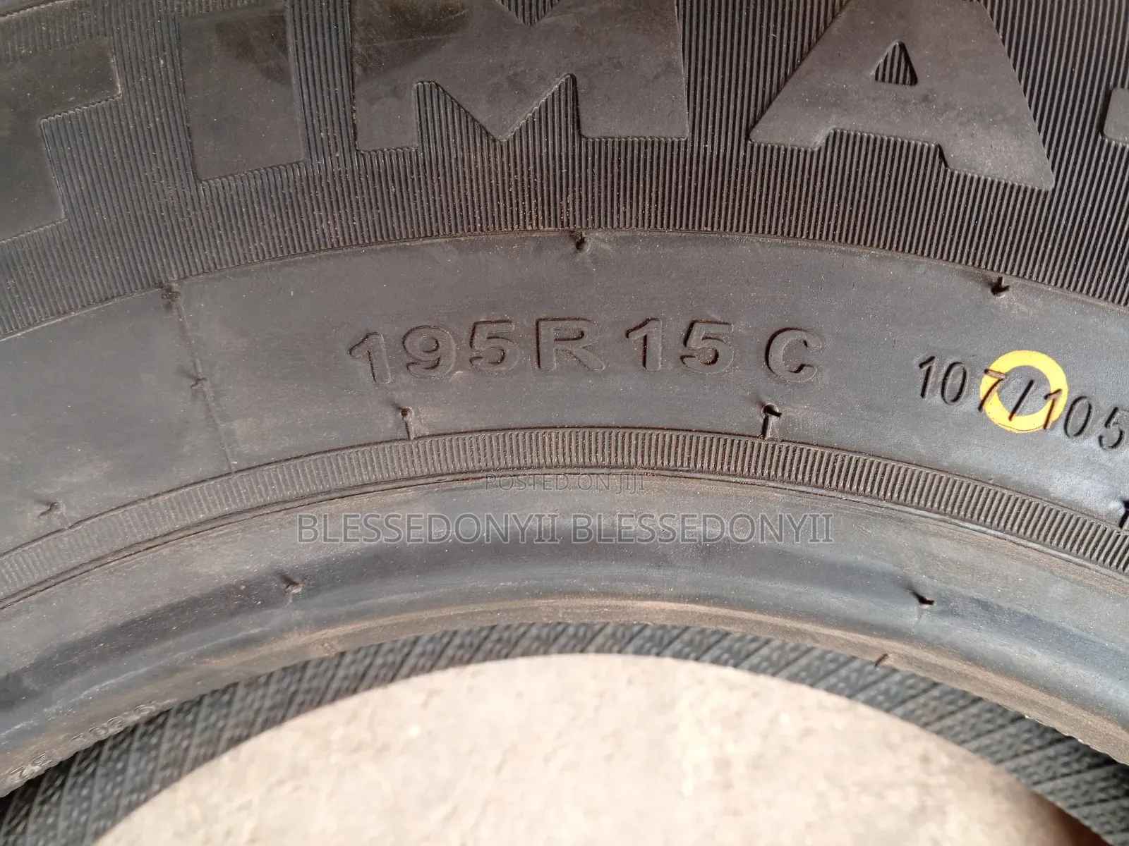 Jk Tyre 195/15c