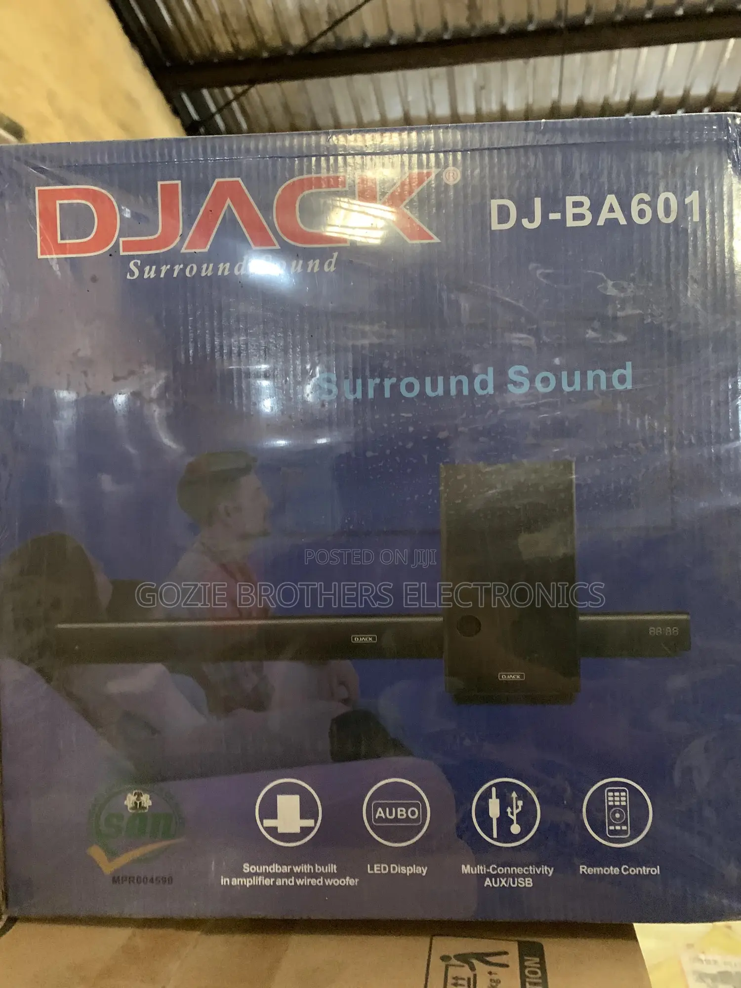 Djack Sound Bar 140 Watts With Bluetooth Connection
