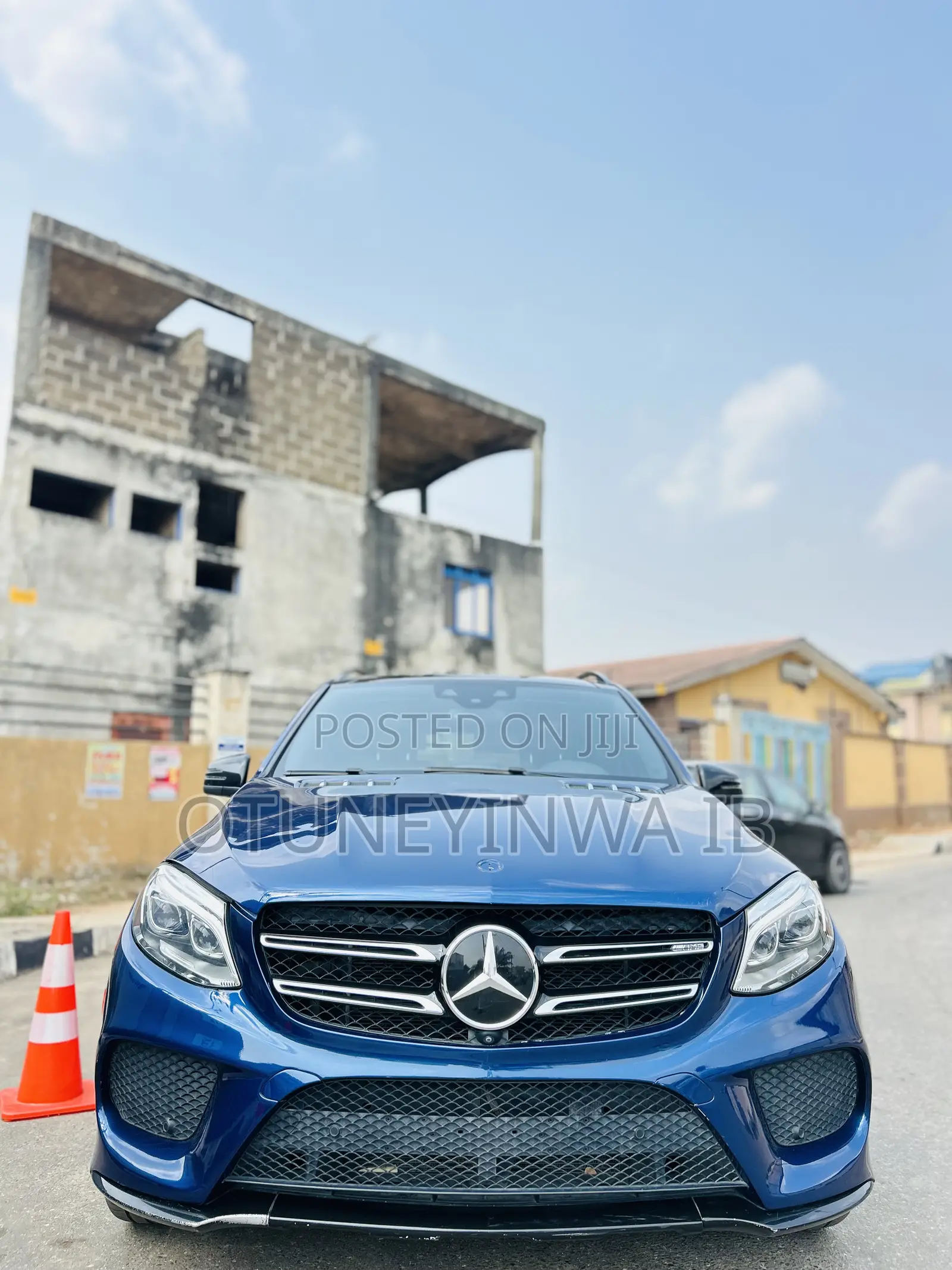 Mercedes-Benz GLE-Class 2017 Blue
