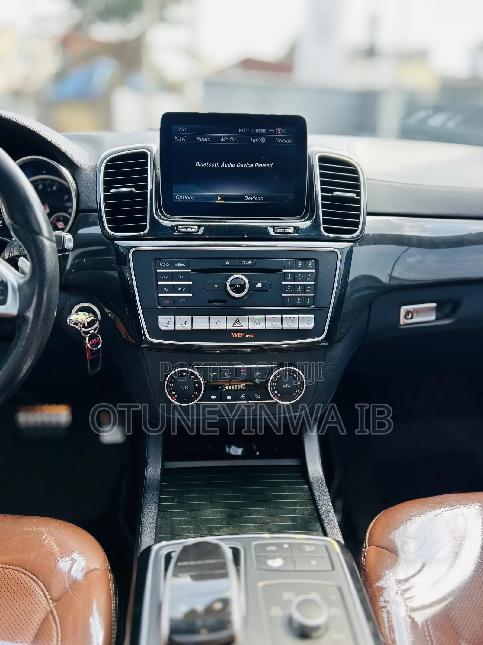 Mercedes-Benz GLE-Class 2017 Blue