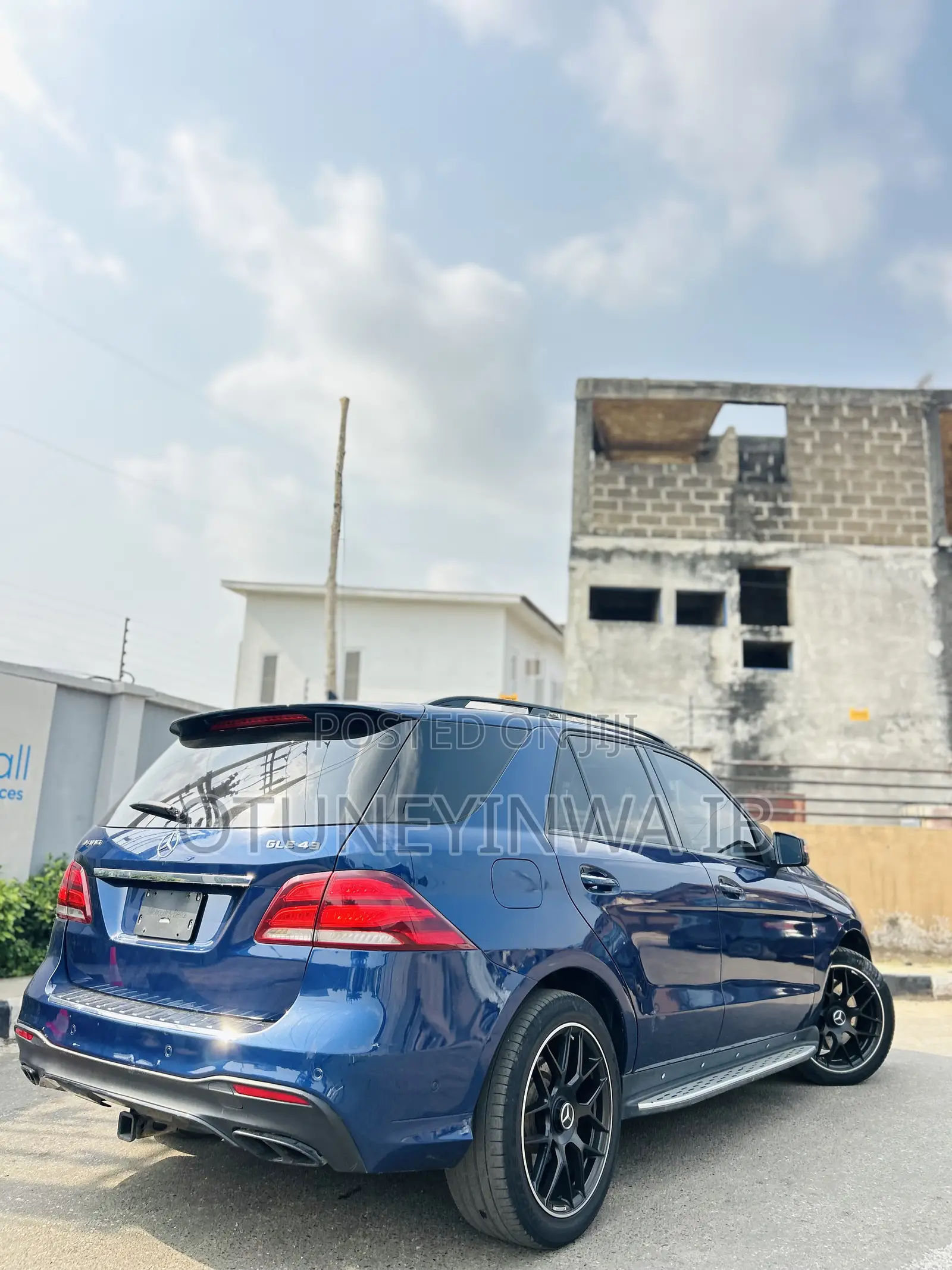 Mercedes-Benz GLE-Class 2017 Blue