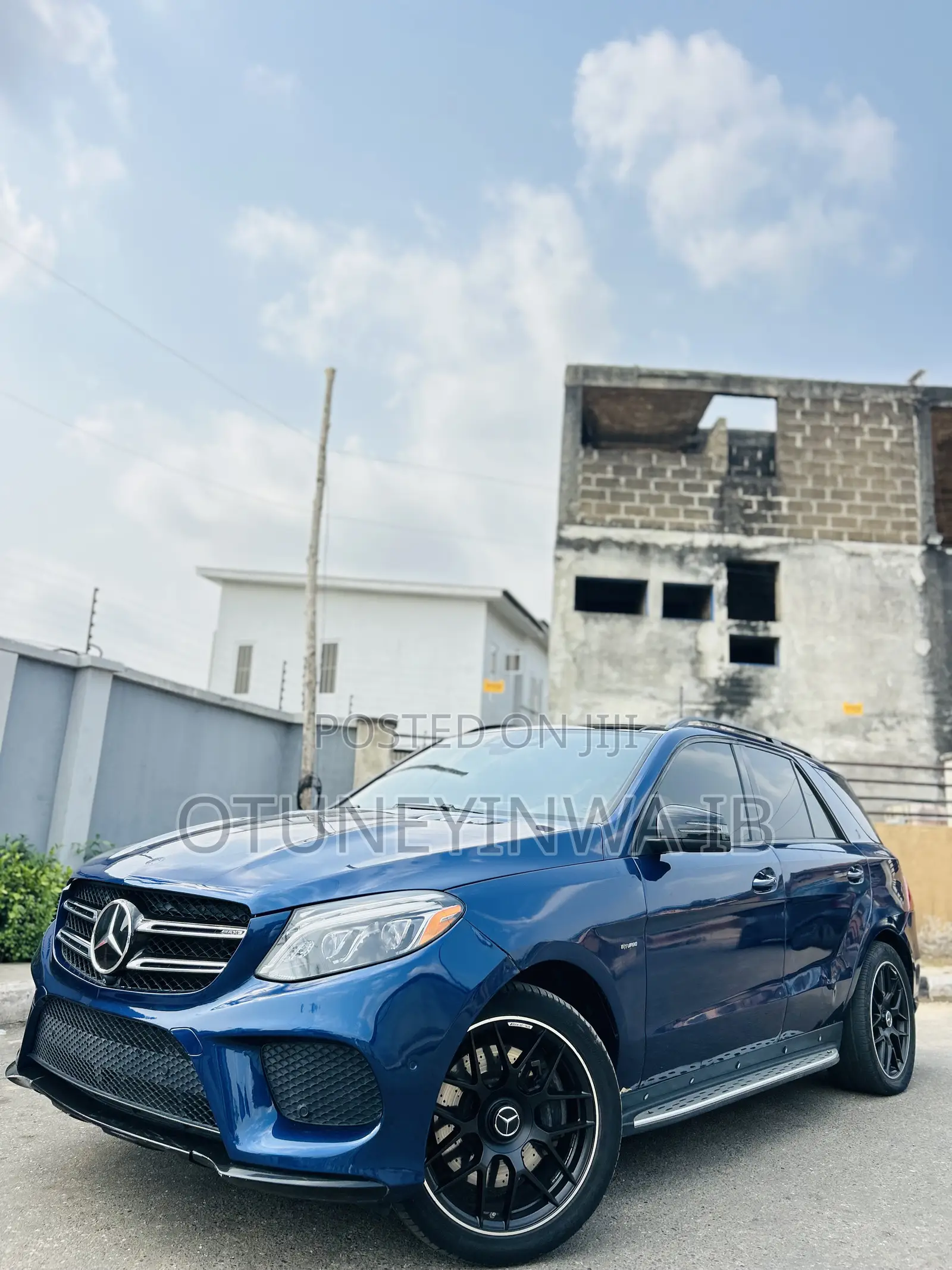 Mercedes-Benz GLE-Class 2017 Blue