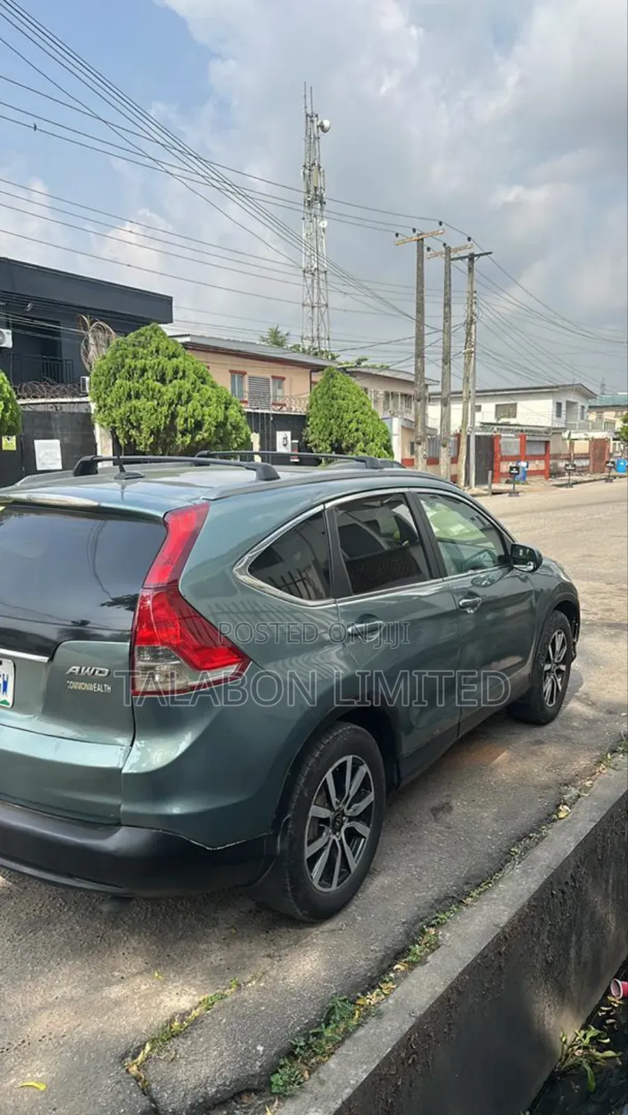 Honda CR-V EX-L 4dr SUV (2.4L 4cyl 5A) 2012 Green
