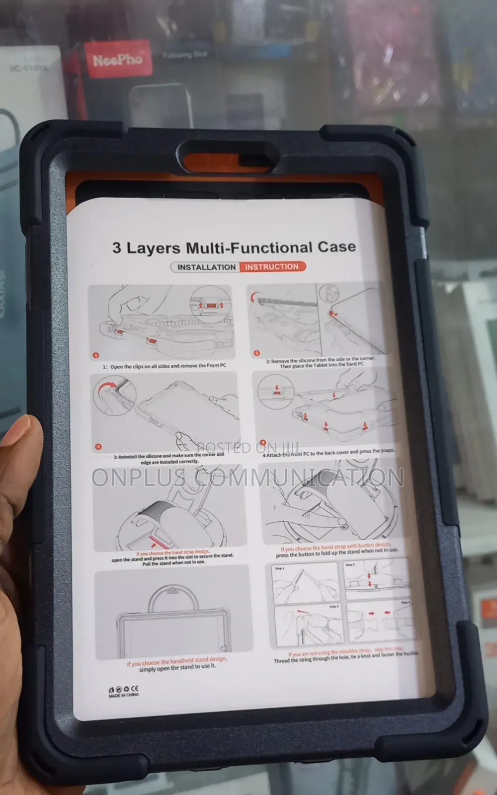 Samsung Galaxy Tab A11 Heavy-Duty Shockproof Rugged Case