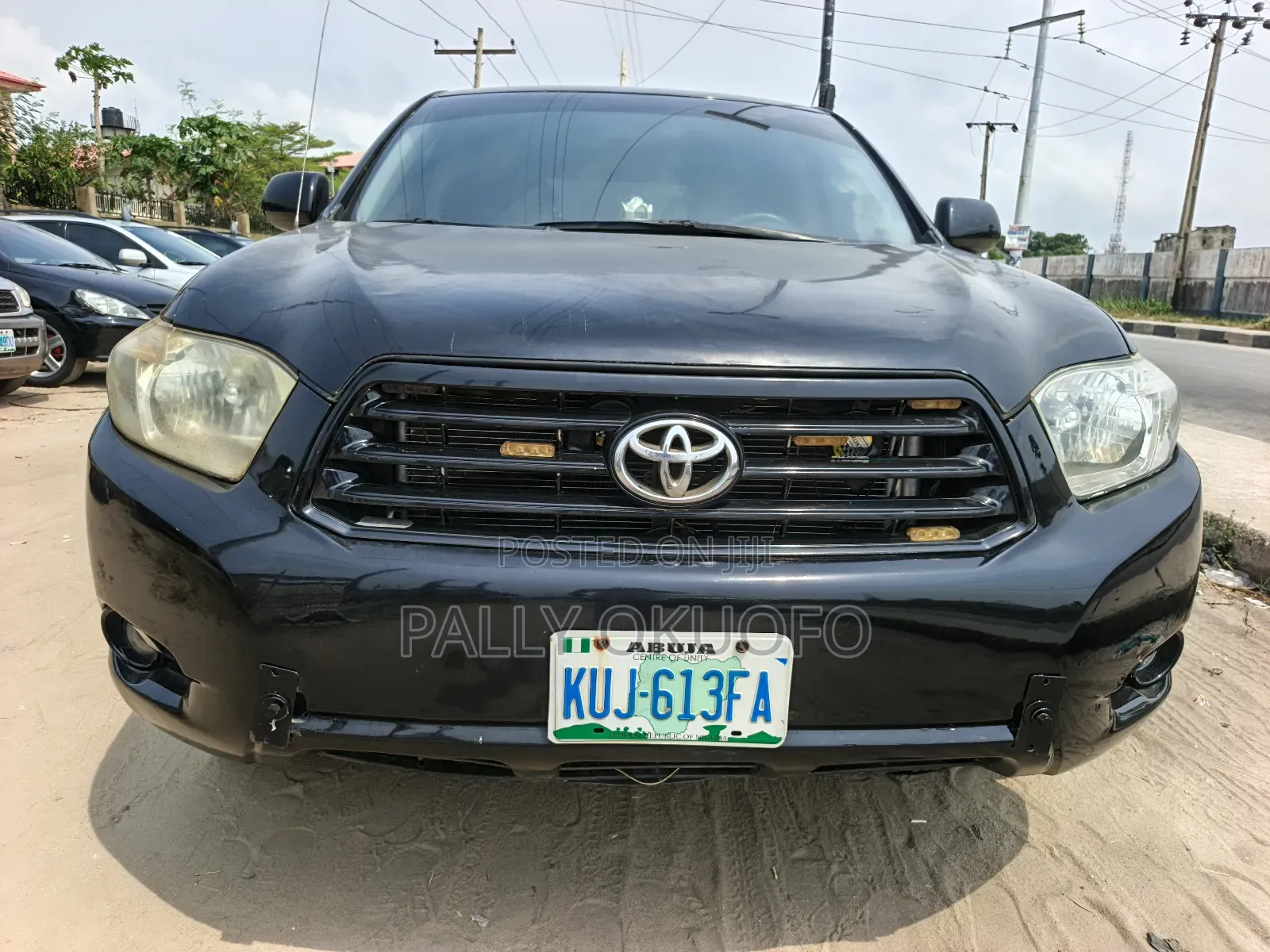 Toyota Highlander Sport 2008 Black