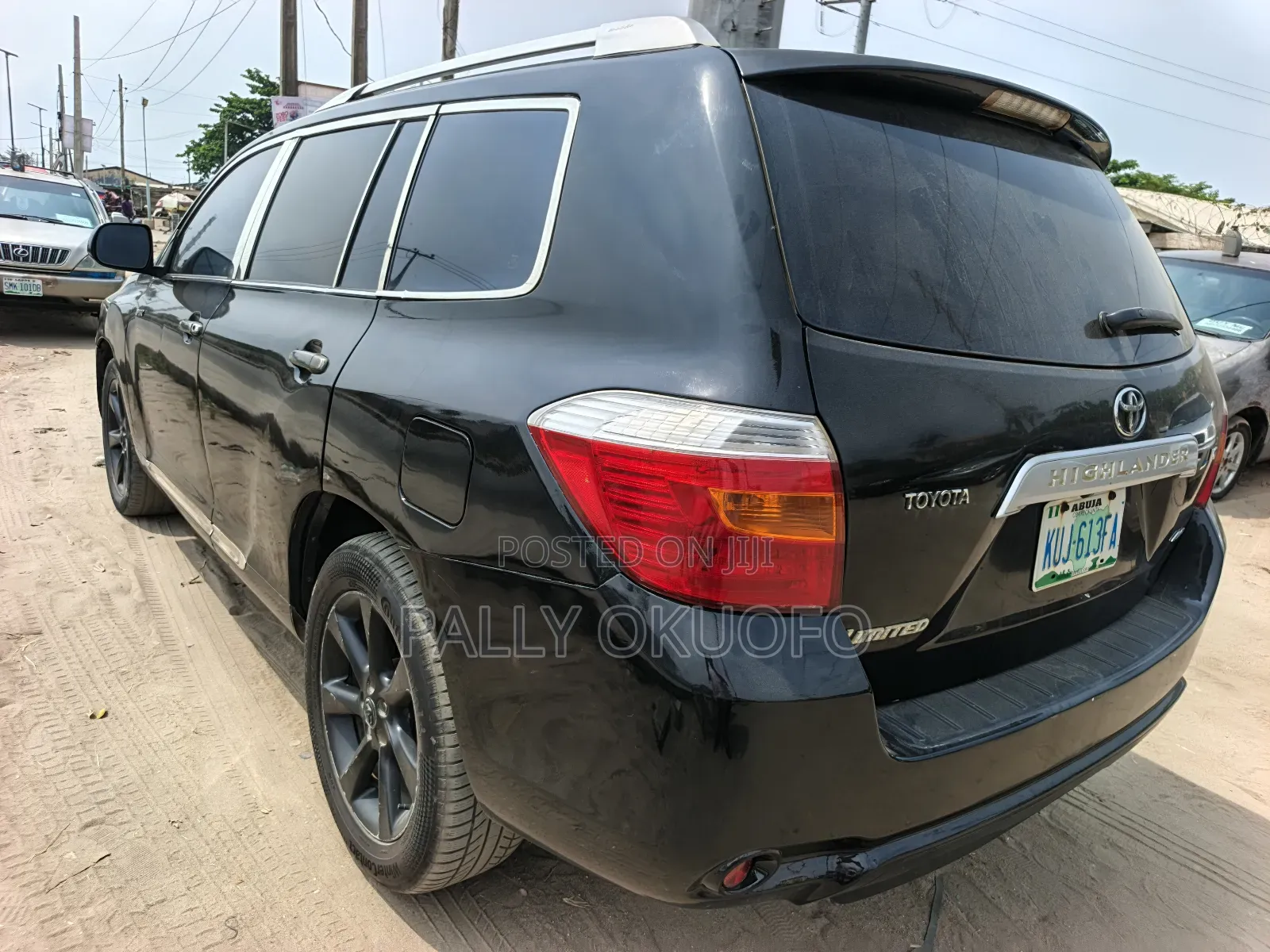 Toyota Highlander Sport 2008 Black