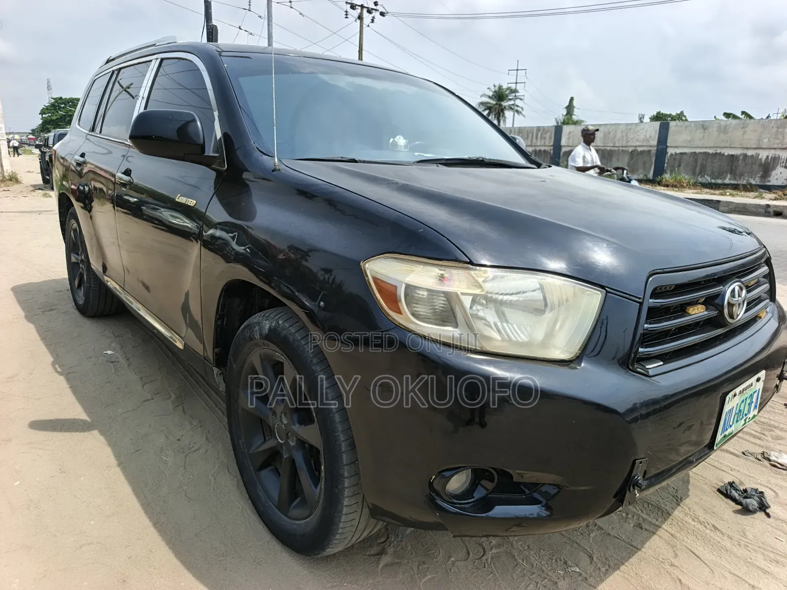 Toyota Highlander Sport 2008 Black