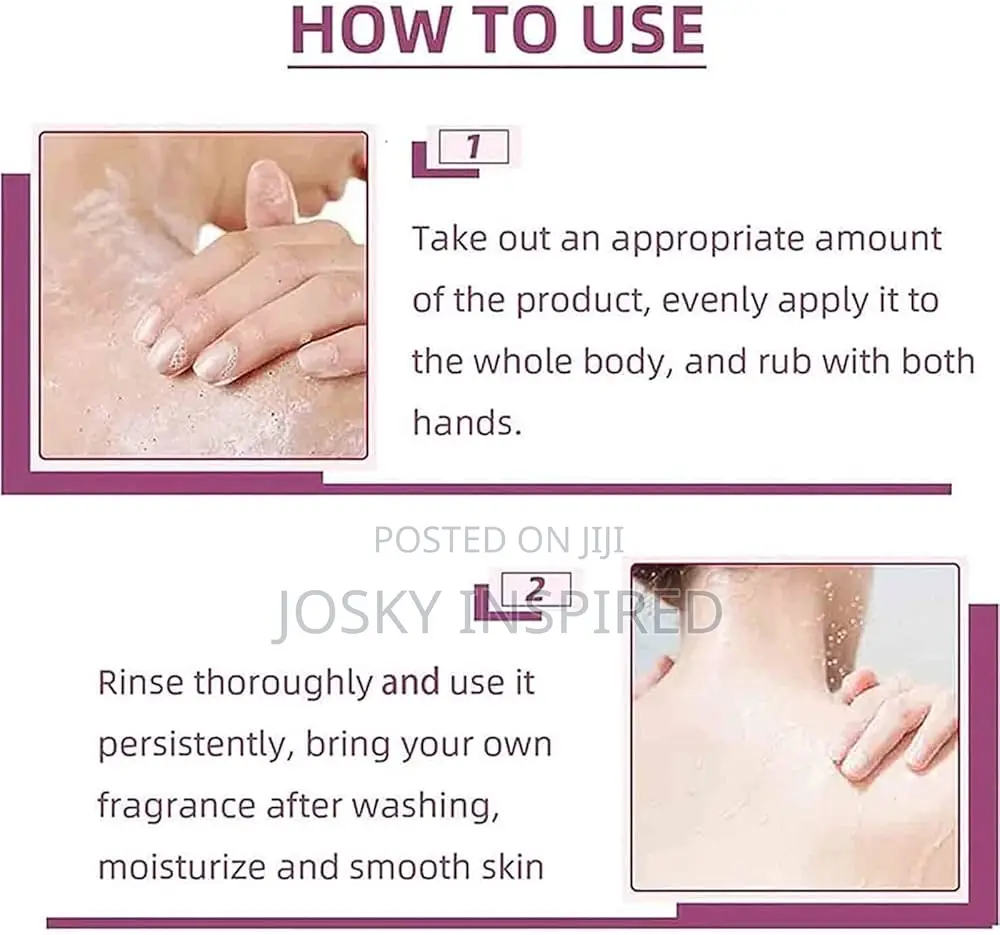 Niacinamide Blackberry Body Scrub, Blackberries Scrubs Exfoliating