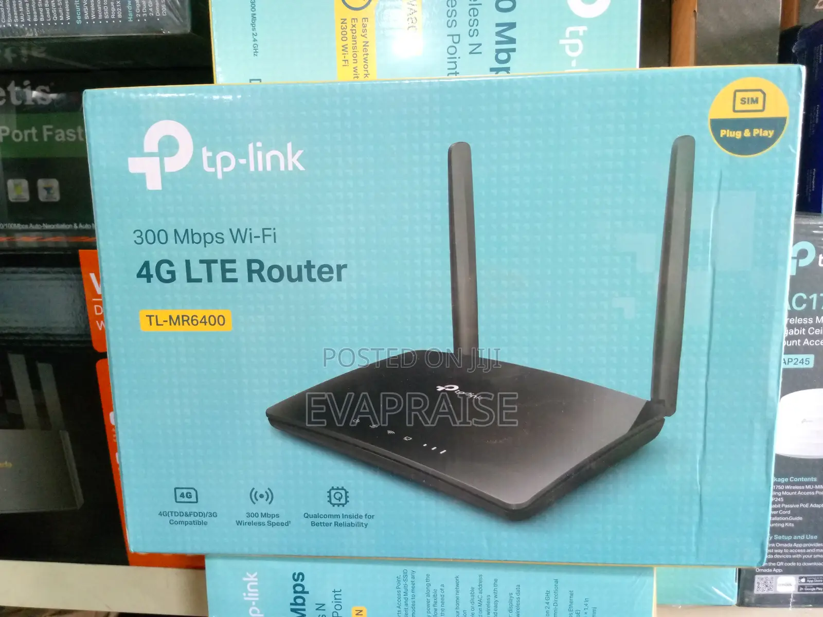 TP-Link 300mbps 4g Lte Router Tl-Mr6400