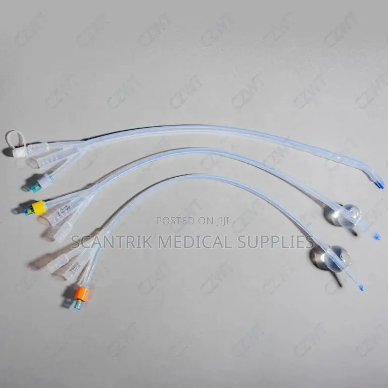 Long-Term Indwelling Silicone Foley Catheter