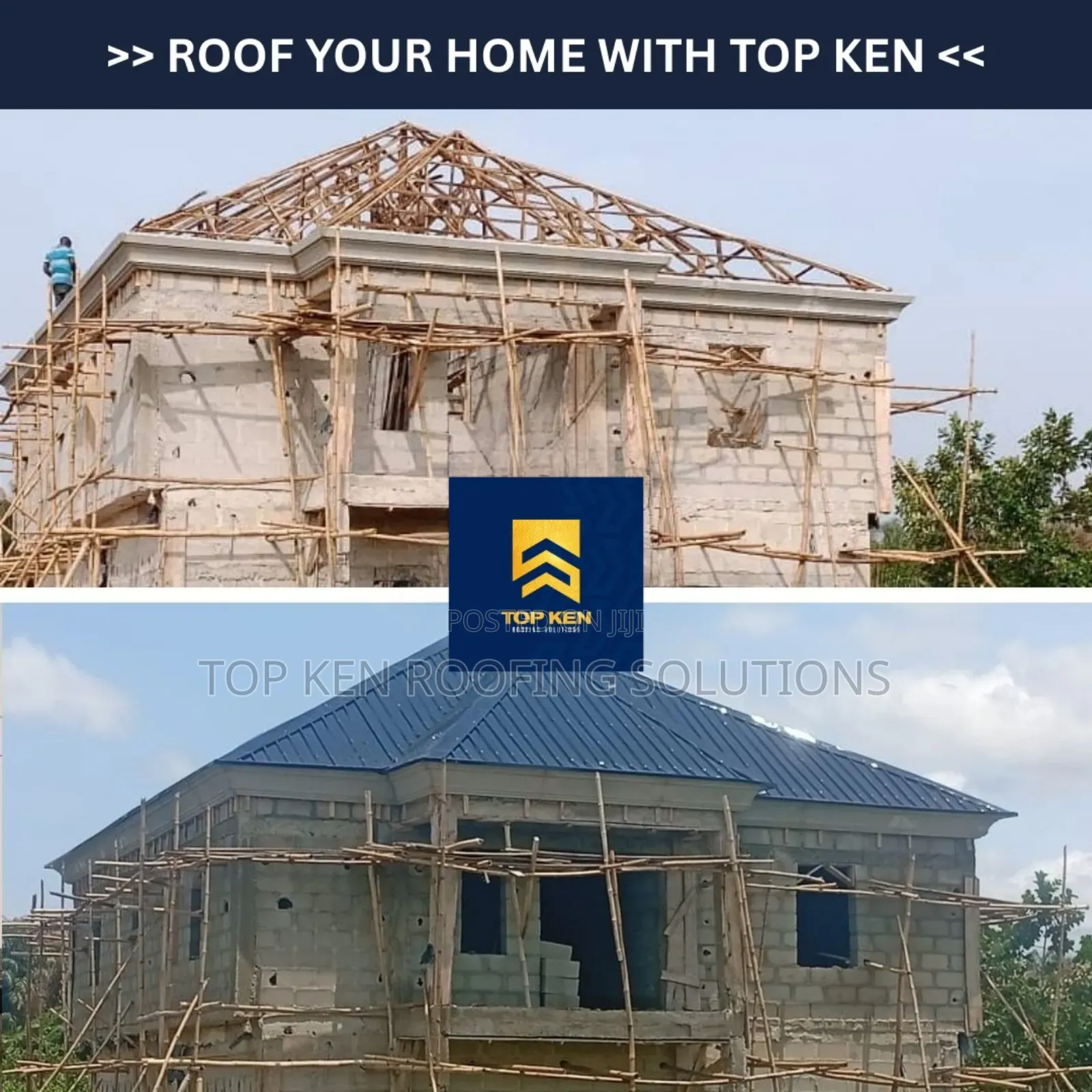 Oven Baked Aluminium Roofing Sheet