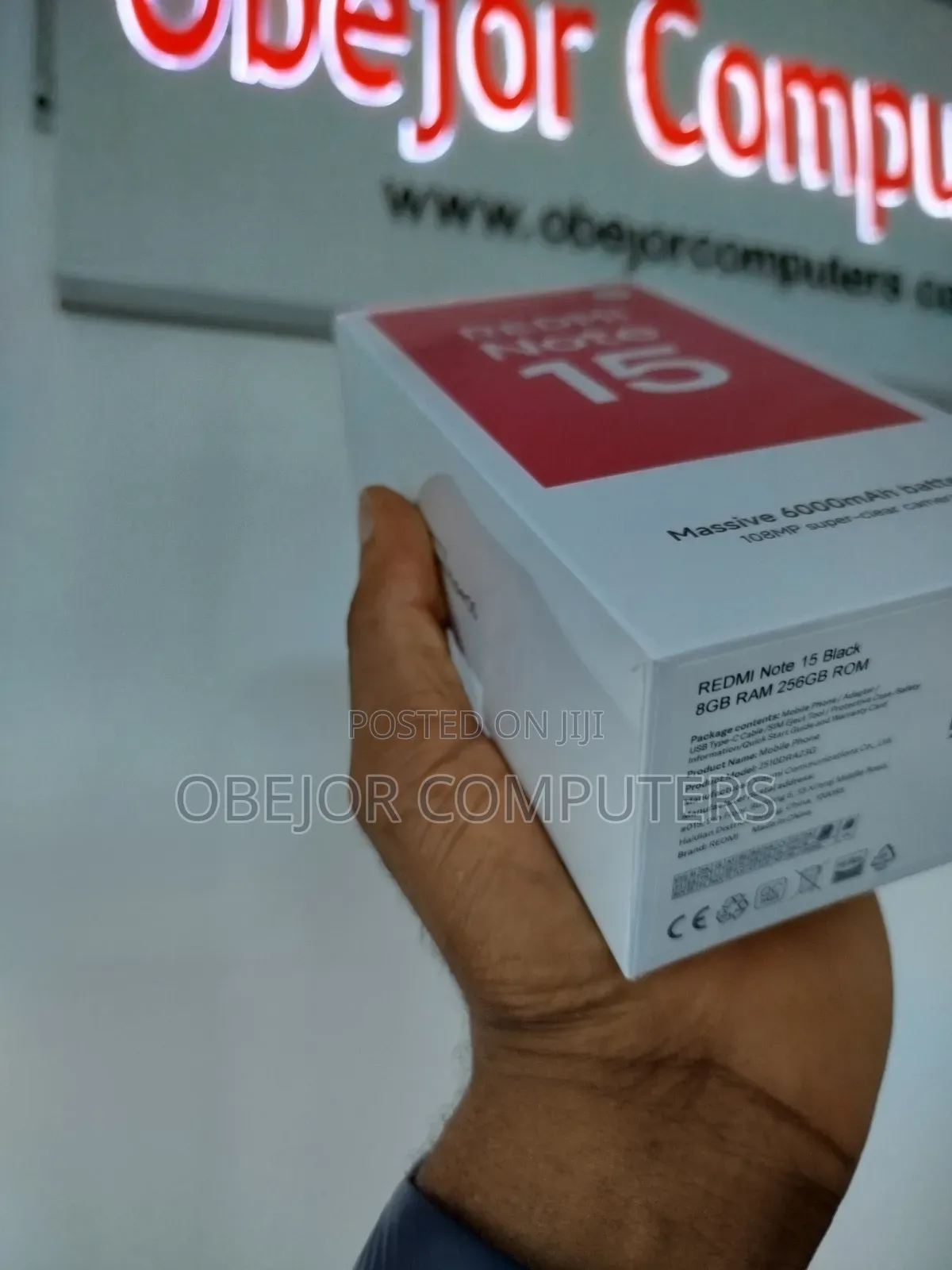 New Xiaomi Redmi Note 15 256 GB Red