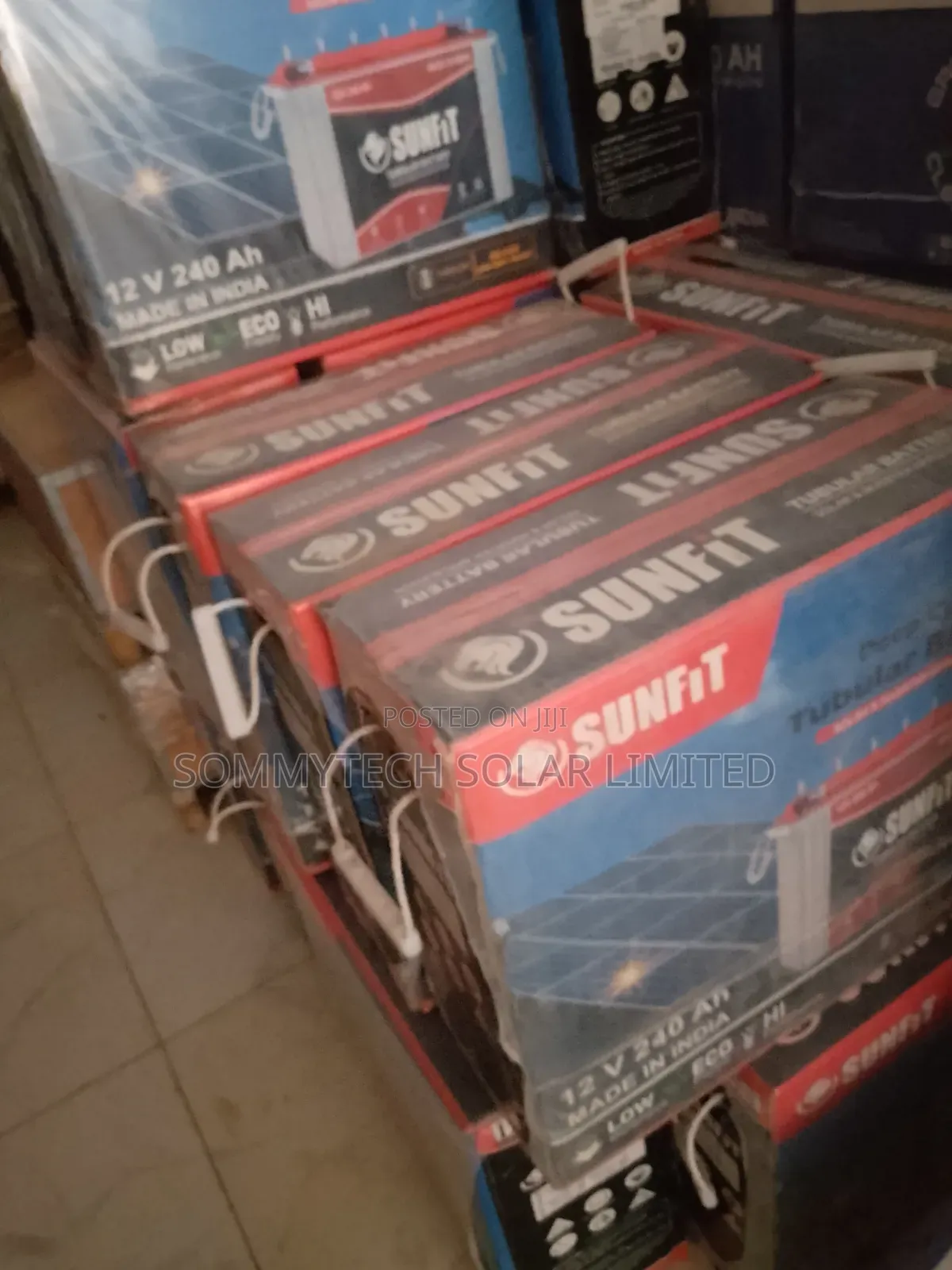 240ah 12v Sunfit Tubular Battery