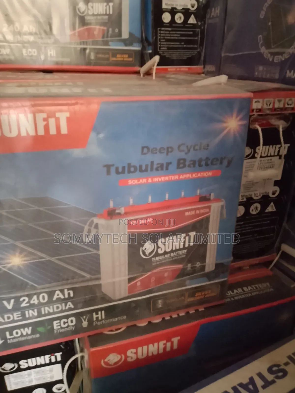 240ah 12v Sunfit Tubular Battery