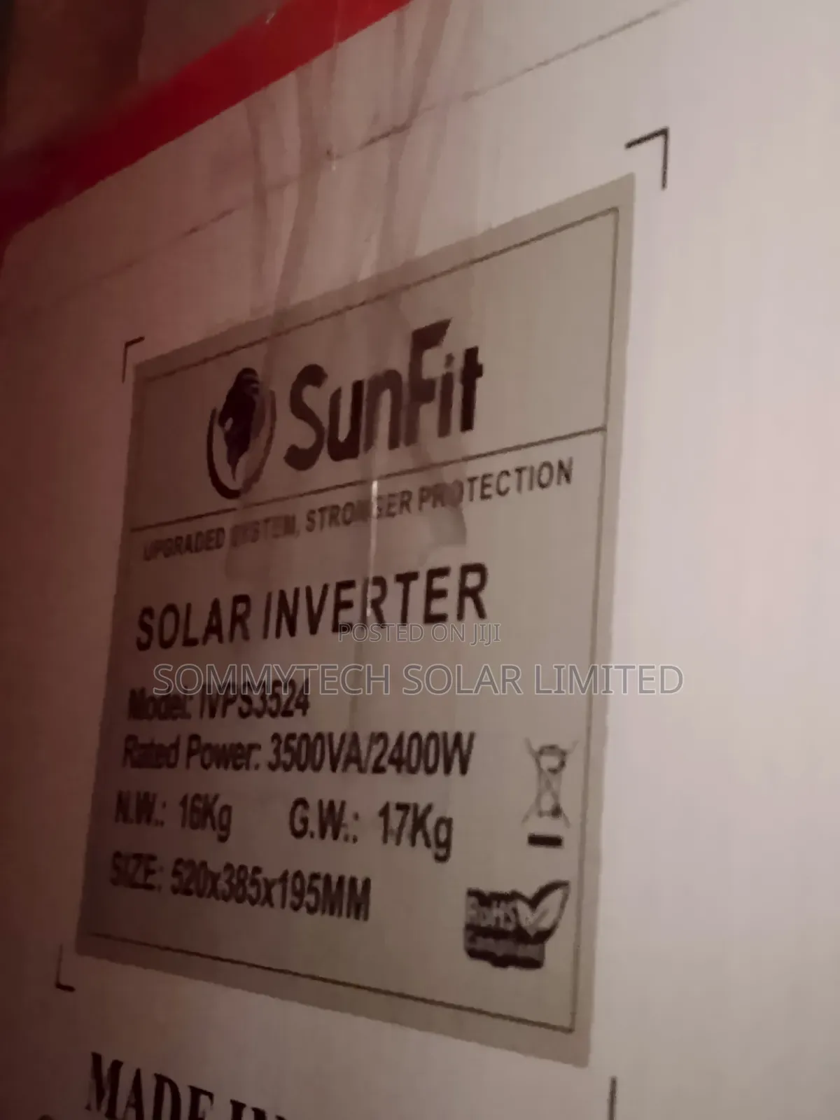 3.5kva 24v Sunfit Non Hybrid Inverter