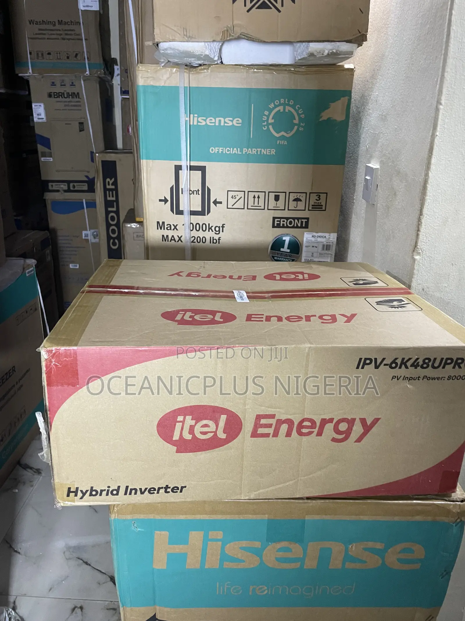 Itel 6kw 48v Hybrid Inverter Model Ipv-6k48upro