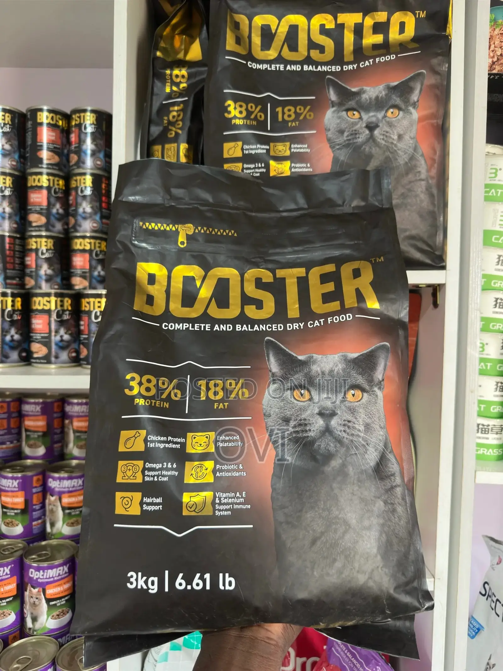 Booster Cat Dry Foods Now Available_3kg