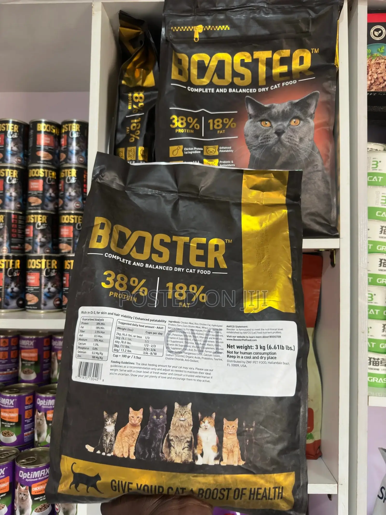 Booster Cat Dry Foods Now Available_3kg