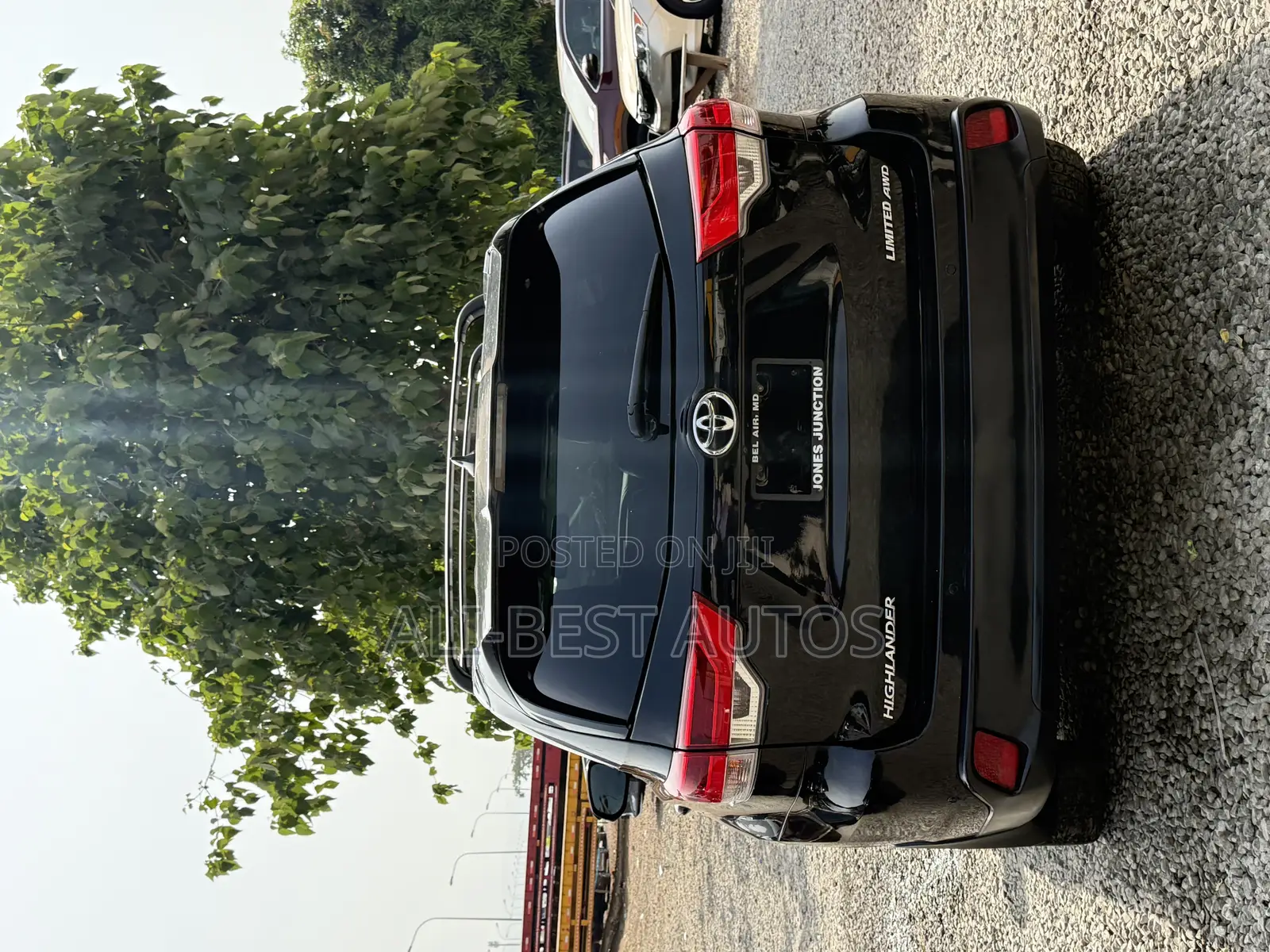 Toyota Highlander Limited V6 4x4 (3.5L 6cyl 6A) 2016 Black