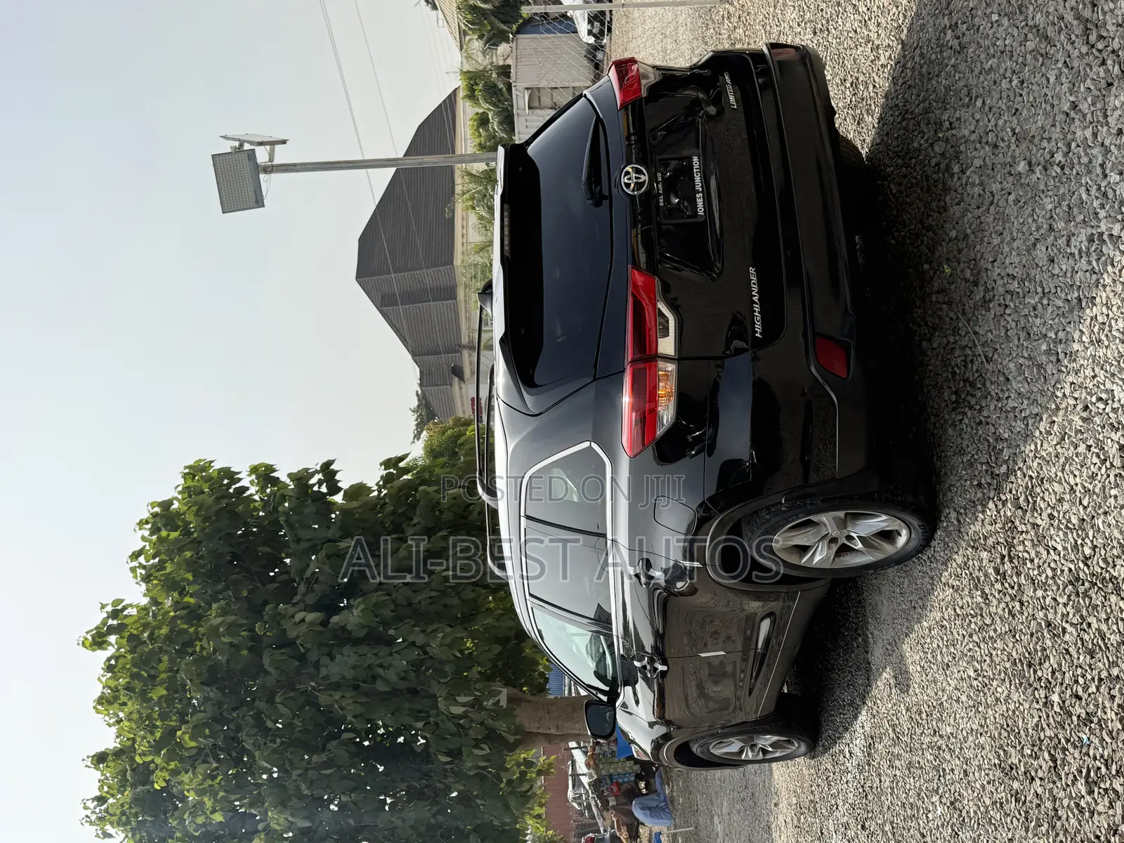 Toyota Highlander Limited V6 4x4 (3.5L 6cyl 6A) 2016 Black