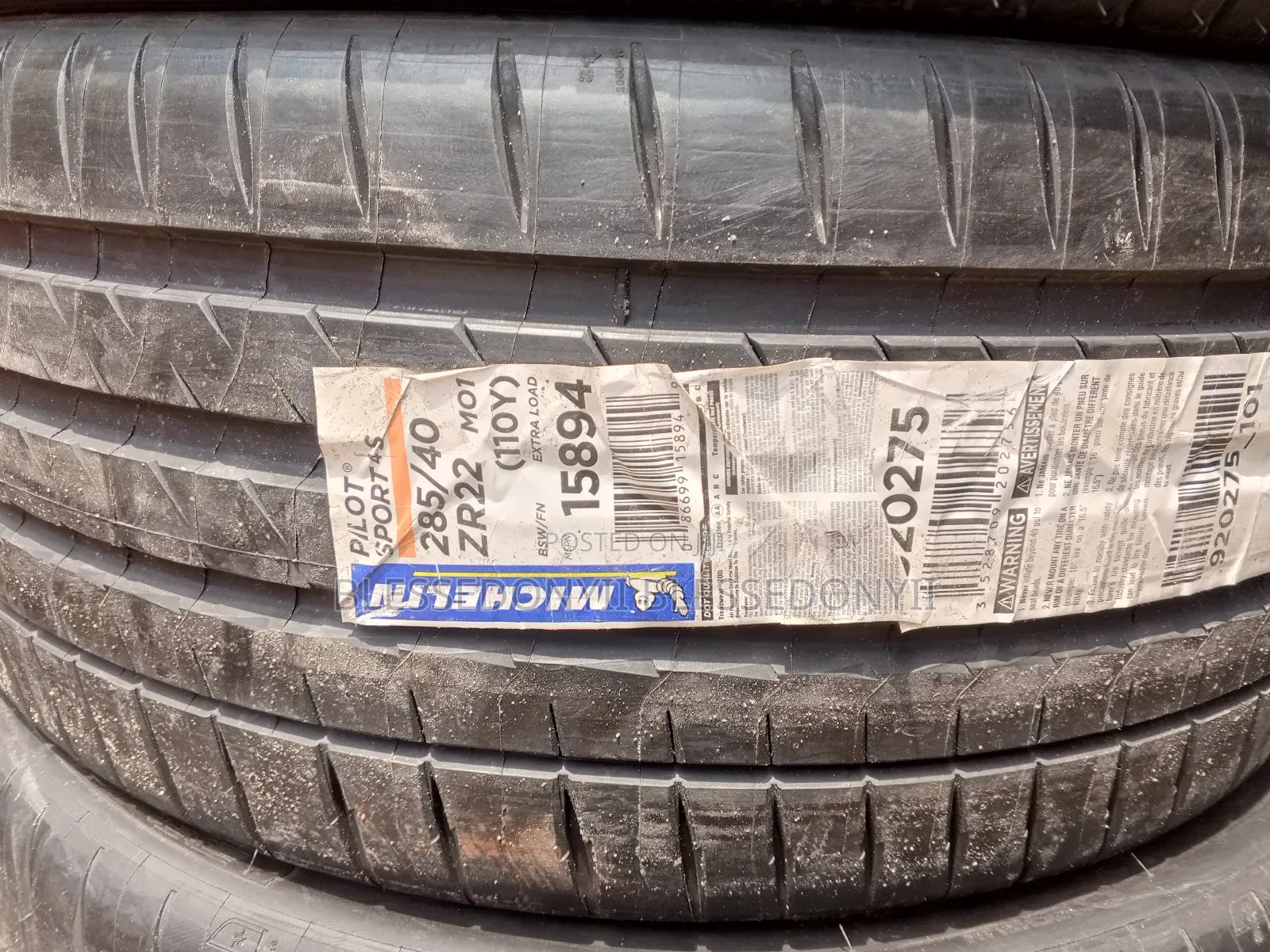 Michelin 285/40r 22