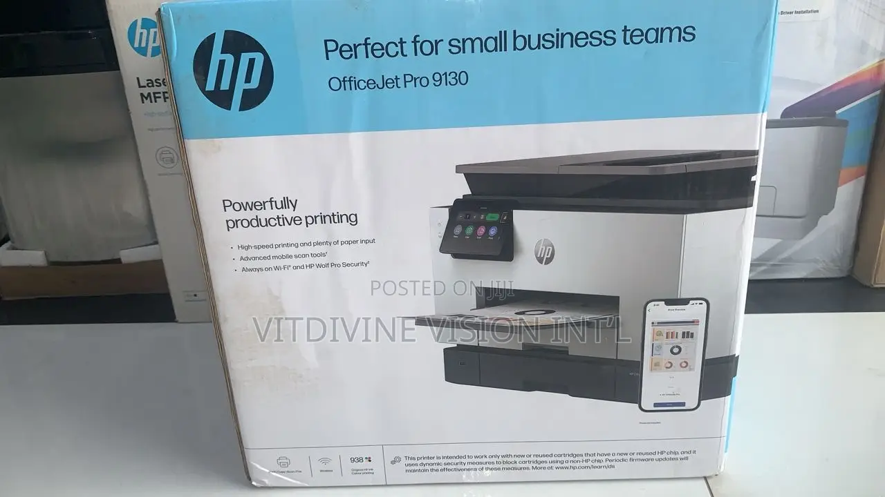 Hp Officejet Pro 9130 All-in-One Printer