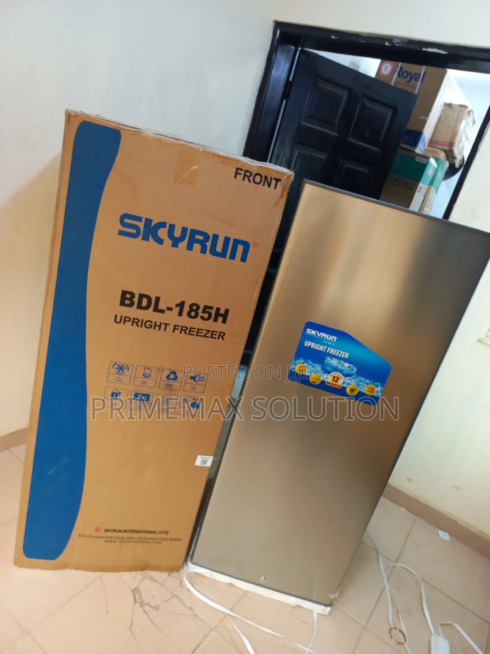 Upgrade Your Kitchen With Skyrun BDL-185h 185l Upright Freezer