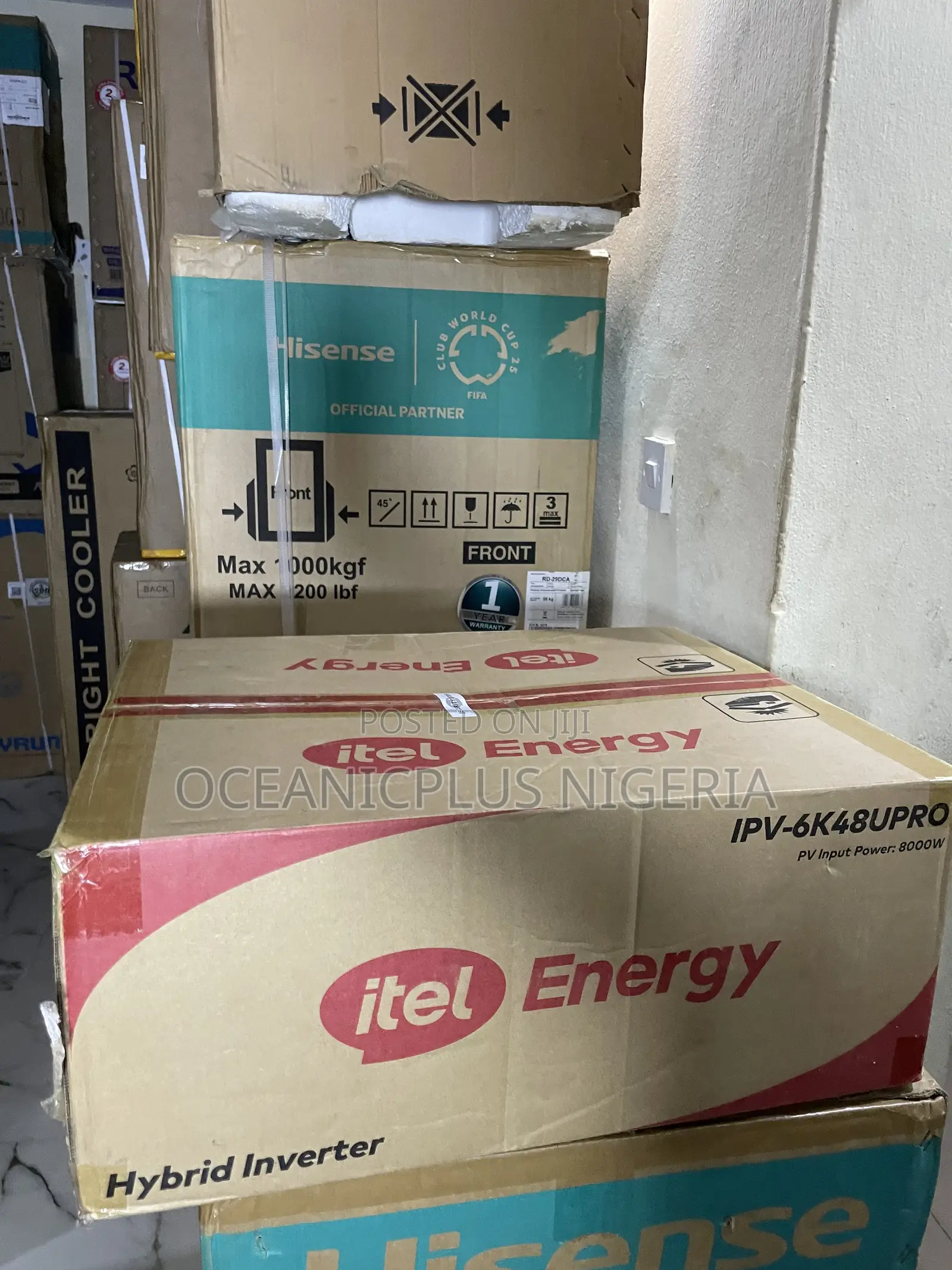 Itel Hybrid Solar Inverter Ipv-6k48upro 48v System