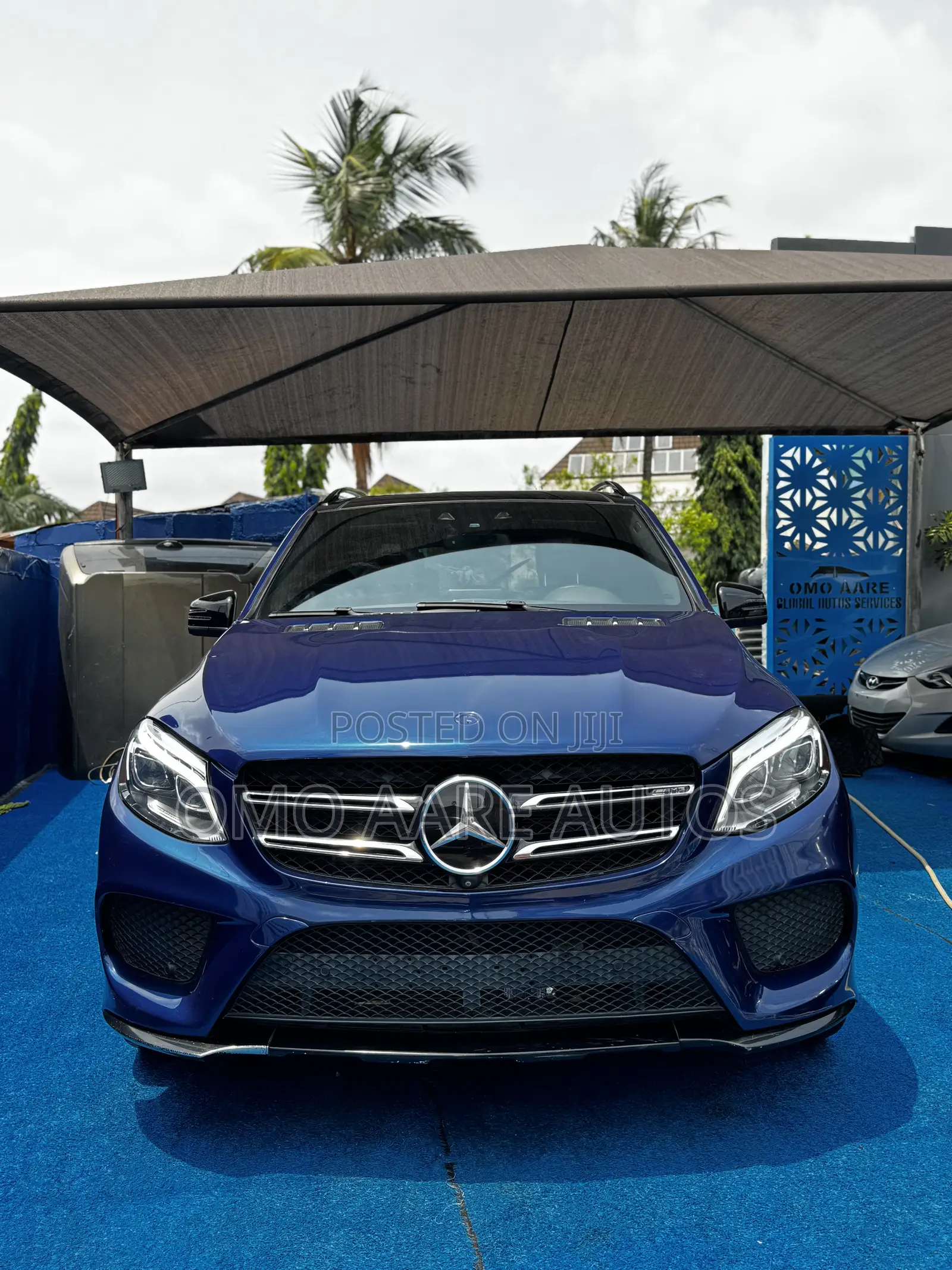 Mercedes-Benz GLE-Class AMG GLE 43 4MATIC 2017 Blue