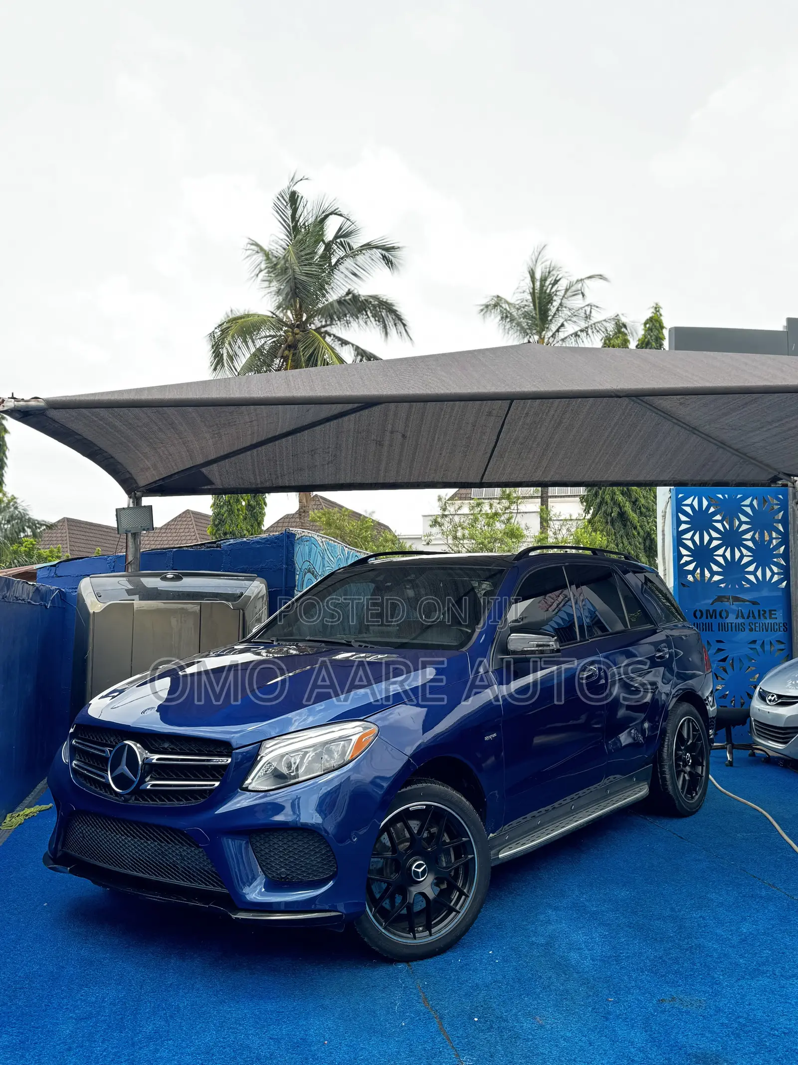 Mercedes-Benz GLE-Class AMG GLE 43 4MATIC 2017 Blue