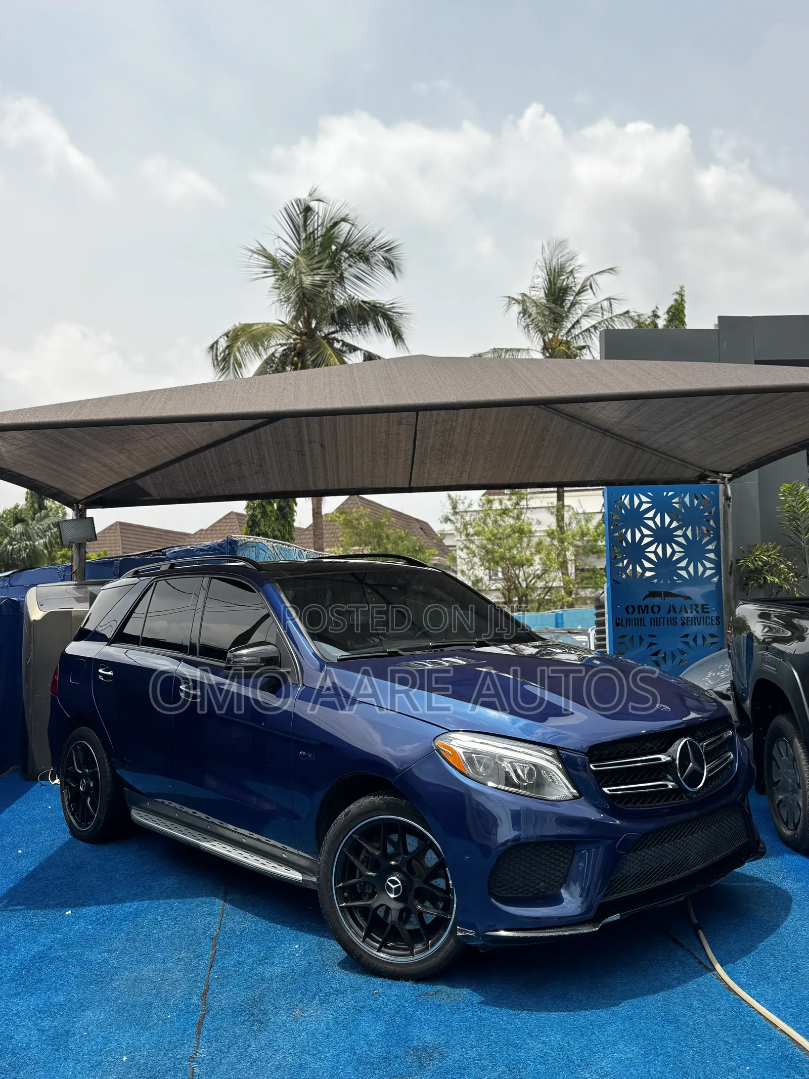 Mercedes-Benz GLE-Class AMG GLE 43 4MATIC 2017 Blue