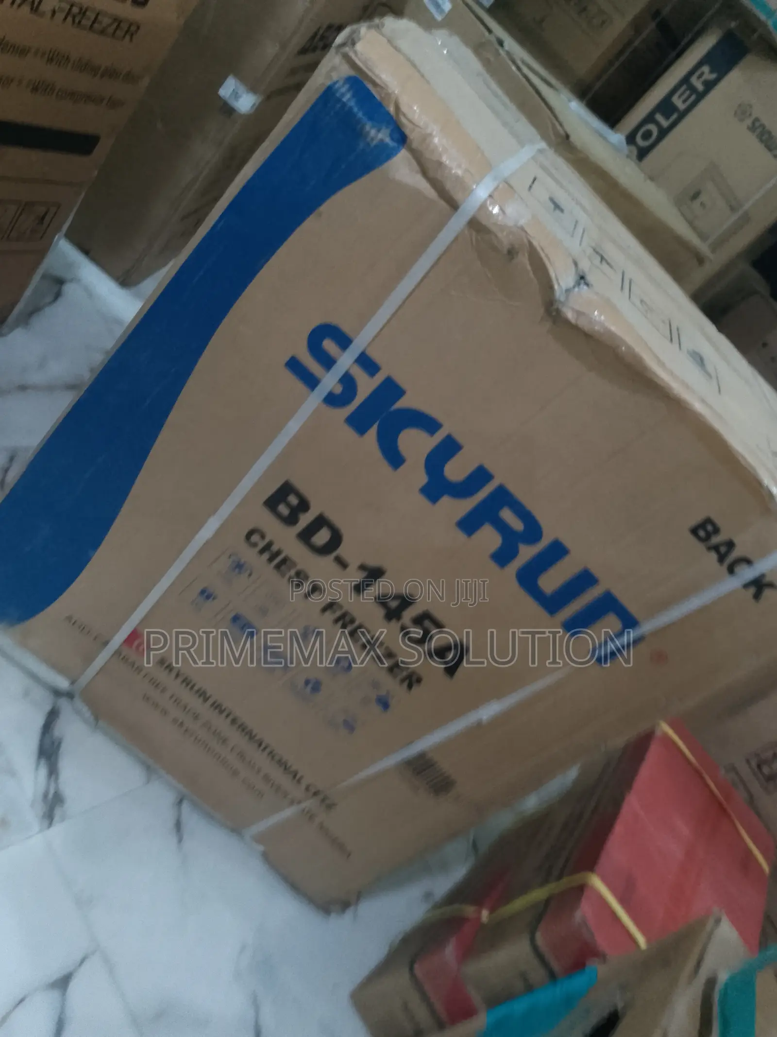 Skyrun 145l Bd-145a Grey Chest Freezer – Anti-Rust Durable Design