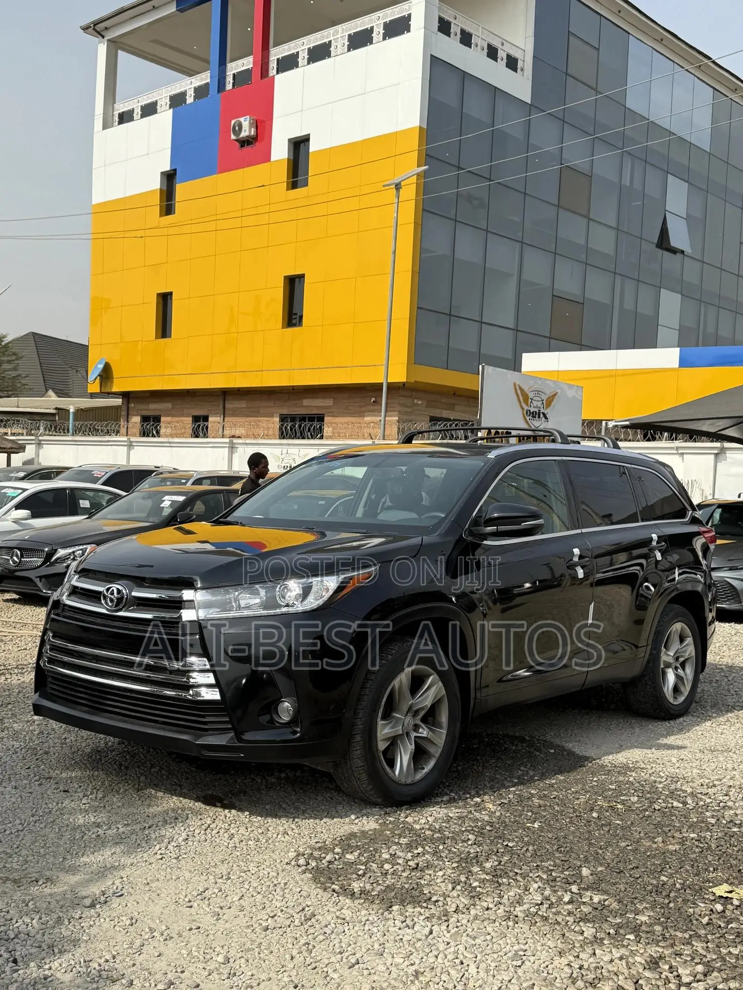Toyota Highlander Limited V6 4x4 (3.5L 6cyl 6A) 2016 Black