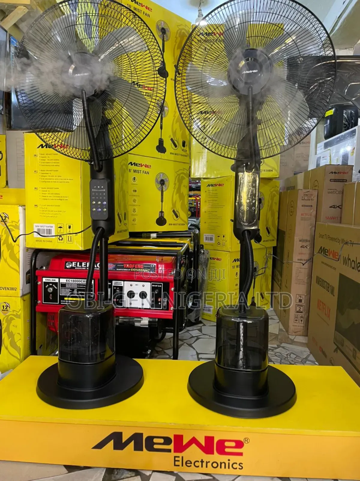 Mewe A.C Fan 18" Mw-mist1838bk Set