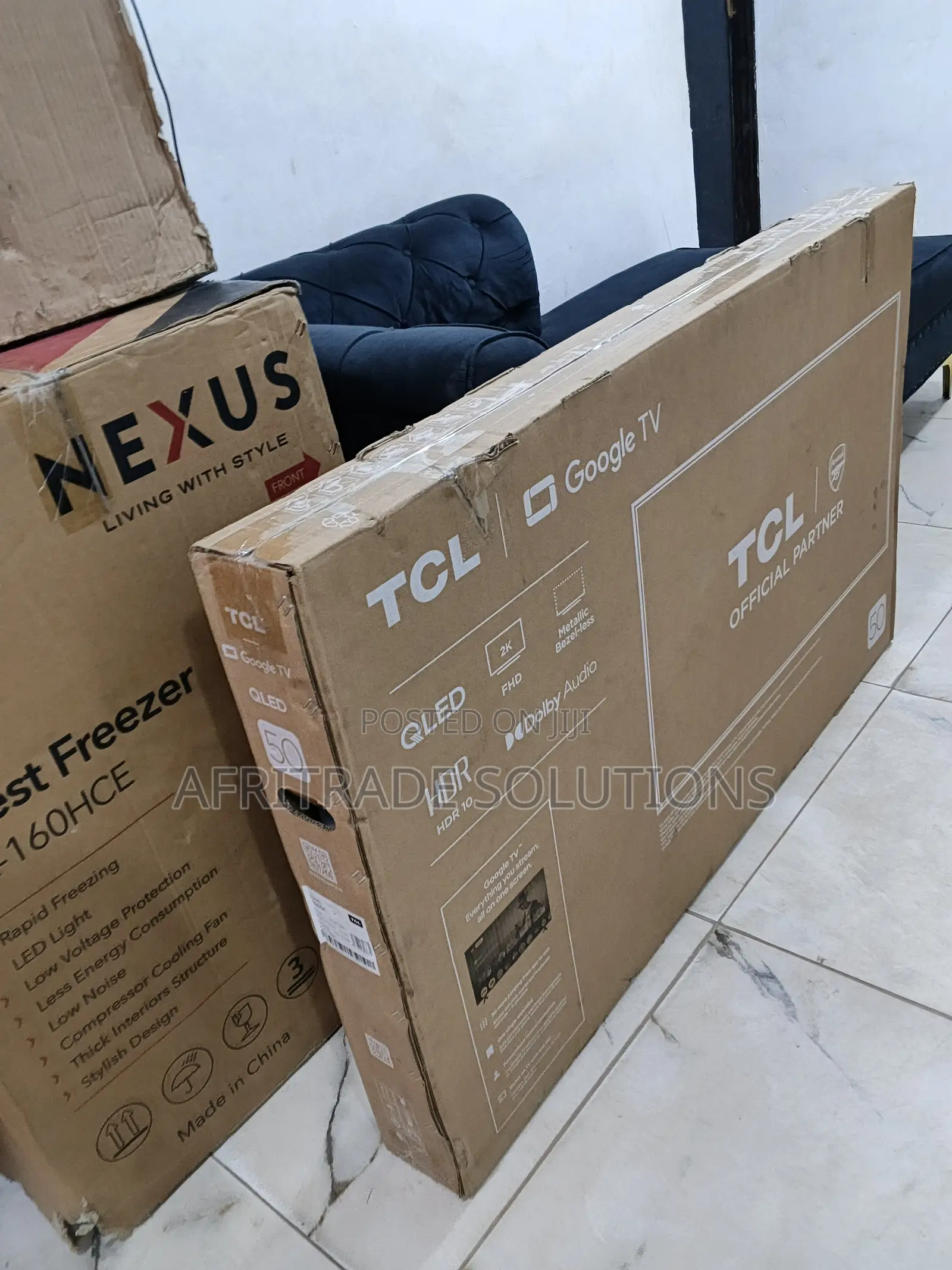 Tcl 50" Qled 4k Smart Tv With Hdr Visuals